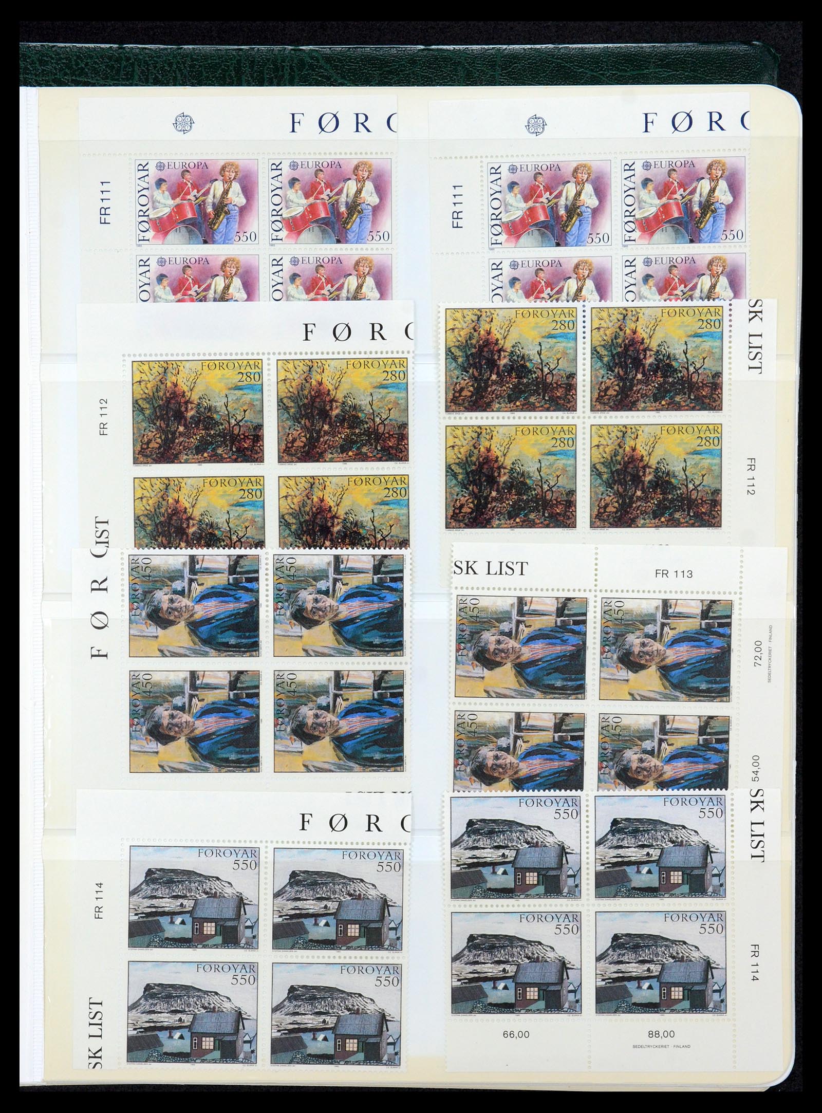 35581 090 - Stamp Collection 35581 Faroe Islands 1975-2007.
