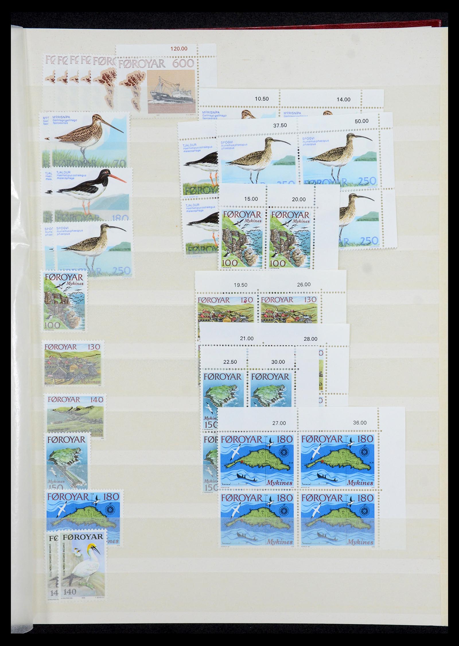 35581 099 - Stamp Collection 35581 Faroe Islands 1975-2007.