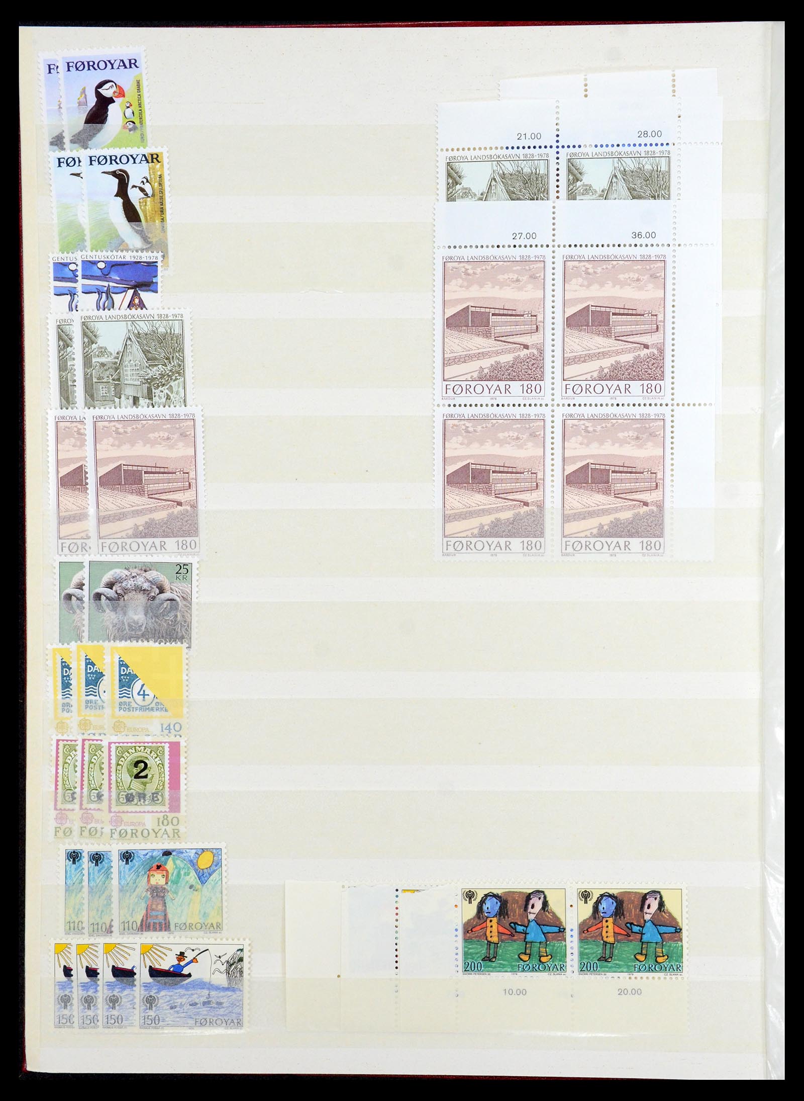 35581 100 - Stamp Collection 35581 Faroe Islands 1975-2007.