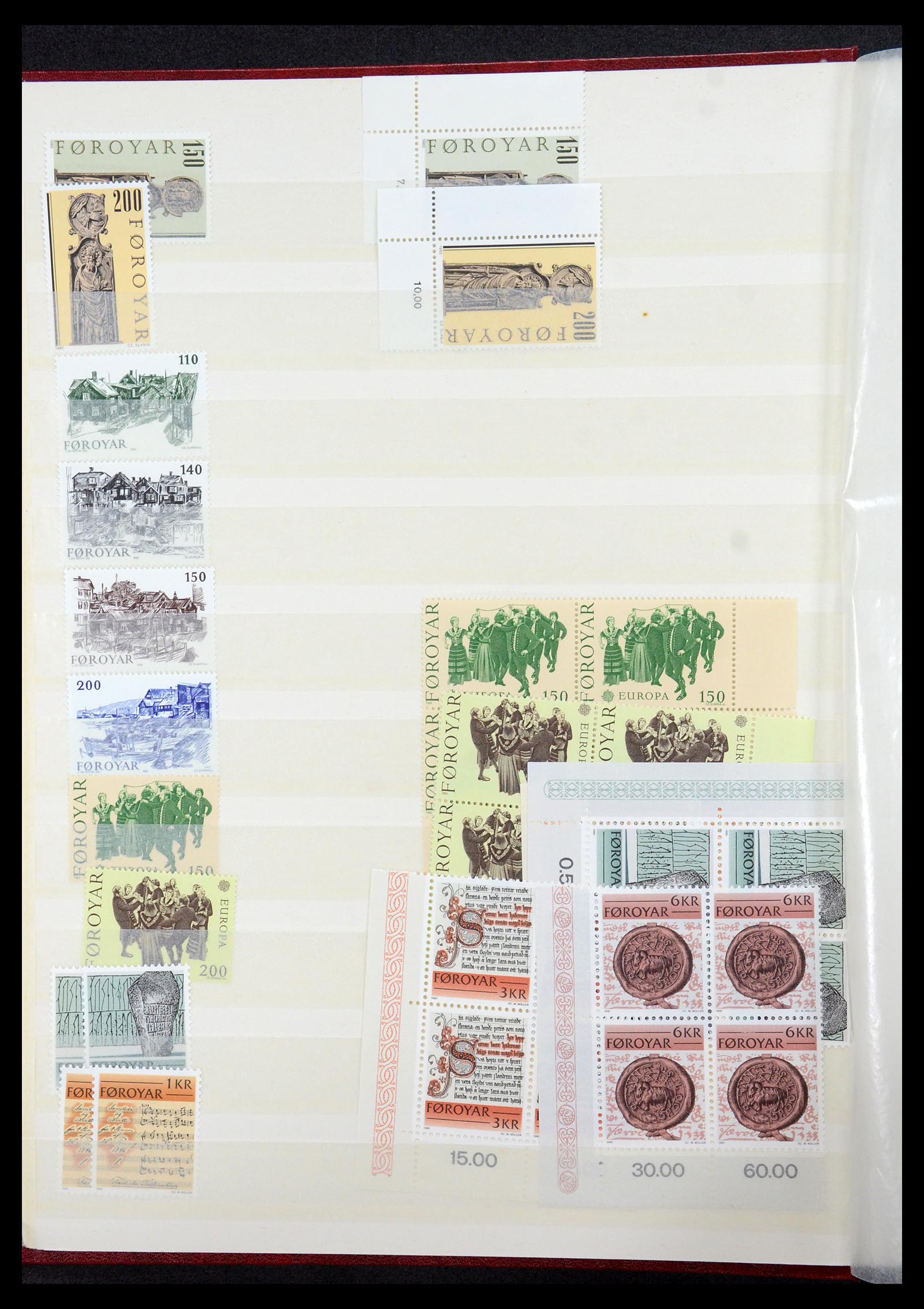 35581 102 - Postzegelverzameling 35581 Faeroer 1975-2007.