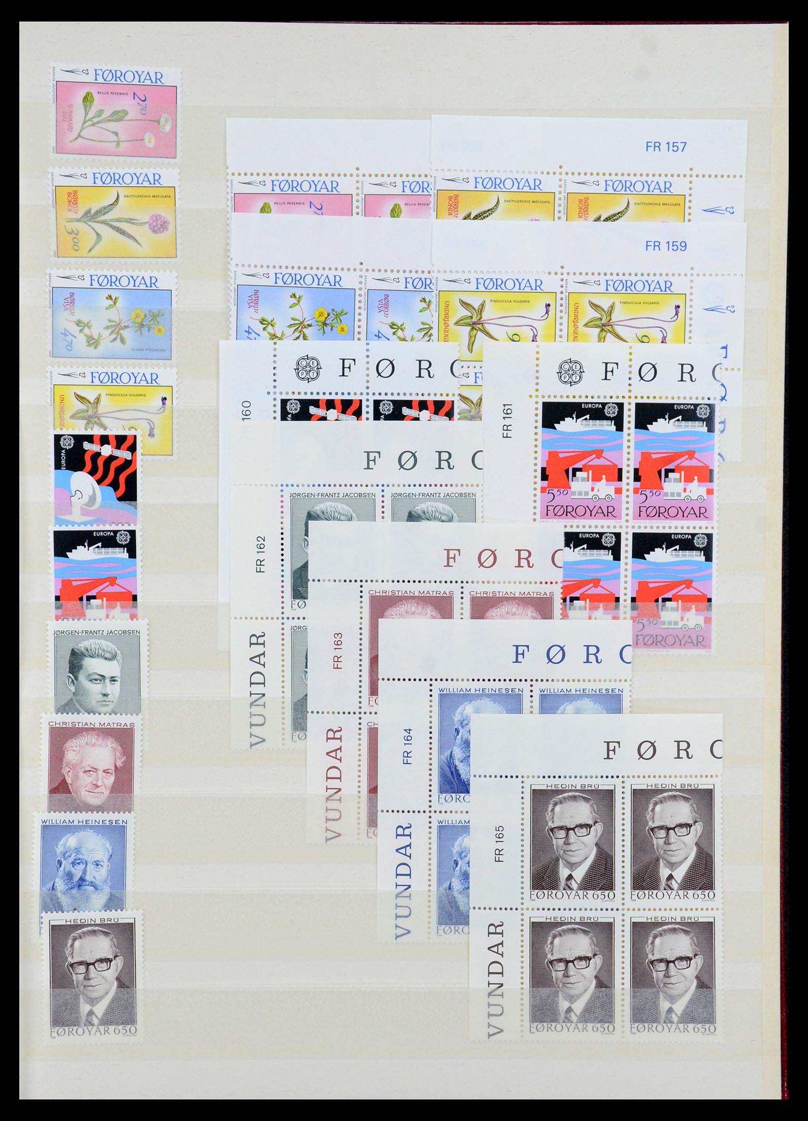 35581 109 - Postzegelverzameling 35581 Faeroer 1975-2007.