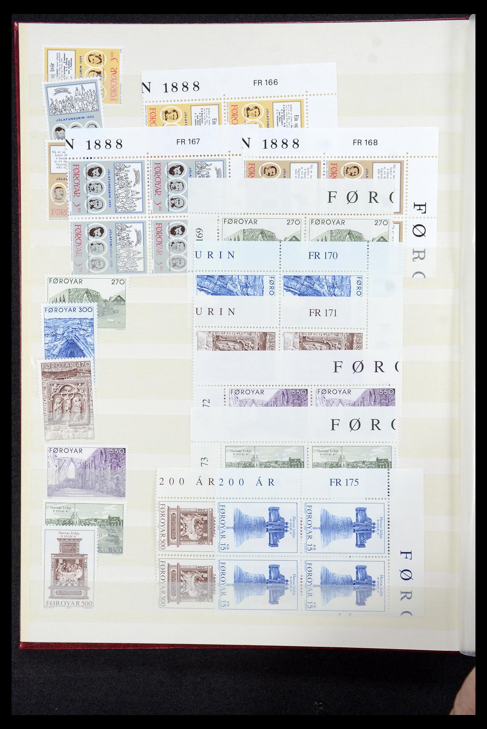 35581 110 - Postzegelverzameling 35581 Faeroer 1975-2007.
