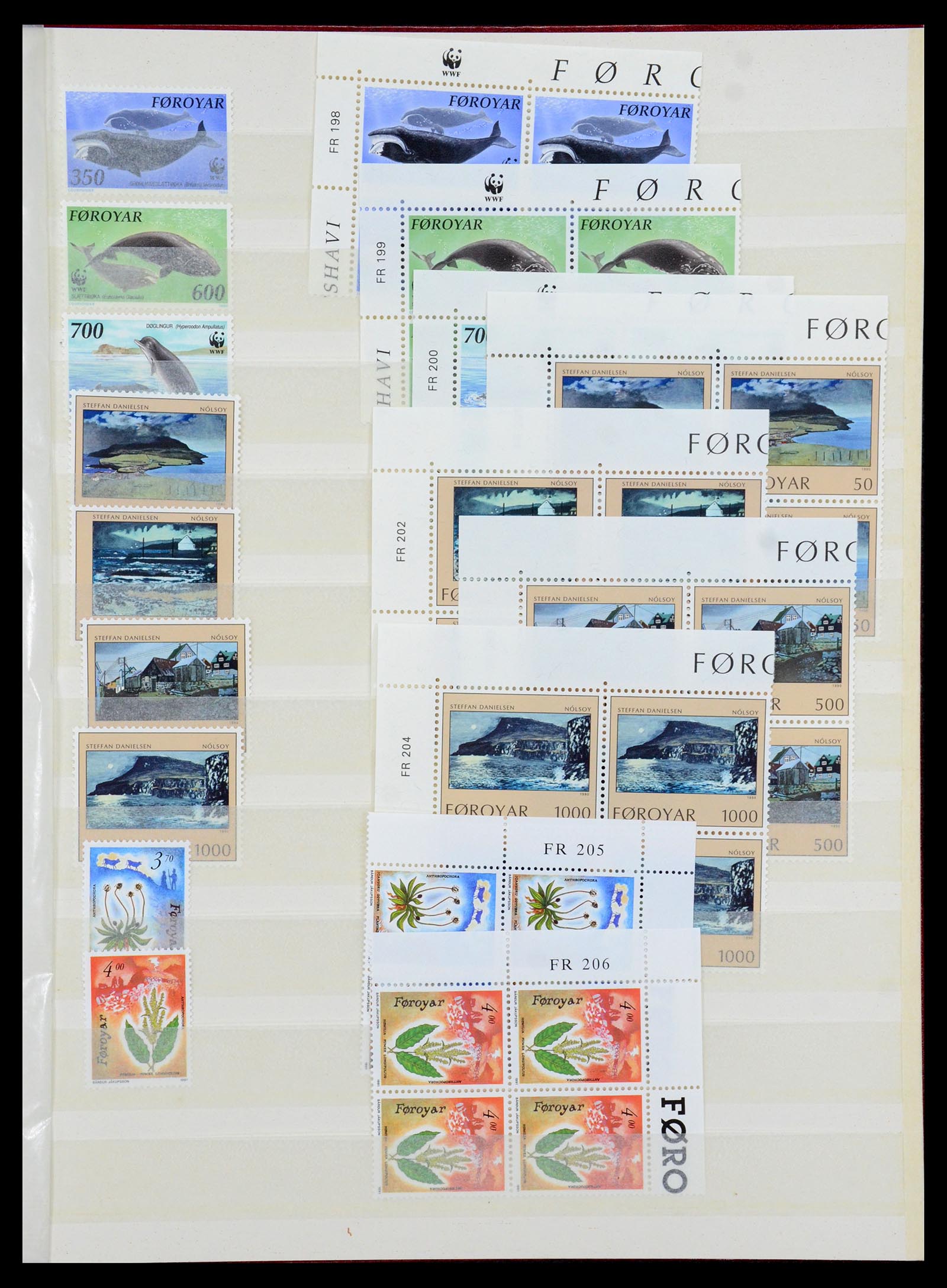 35581 113 - Postzegelverzameling 35581 Faeroer 1975-2007.