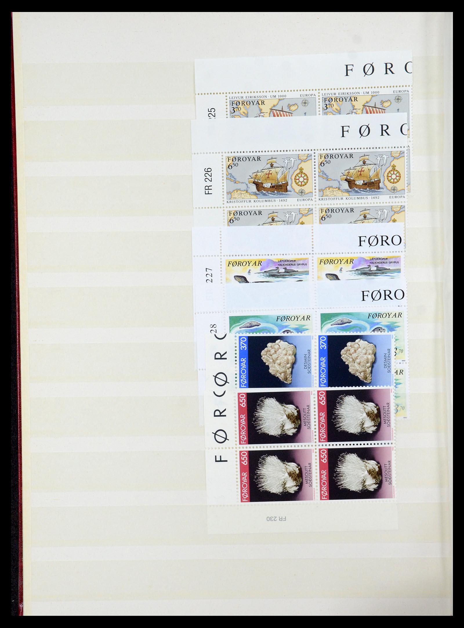 35581 116 - Postzegelverzameling 35581 Faeroer 1975-2007.