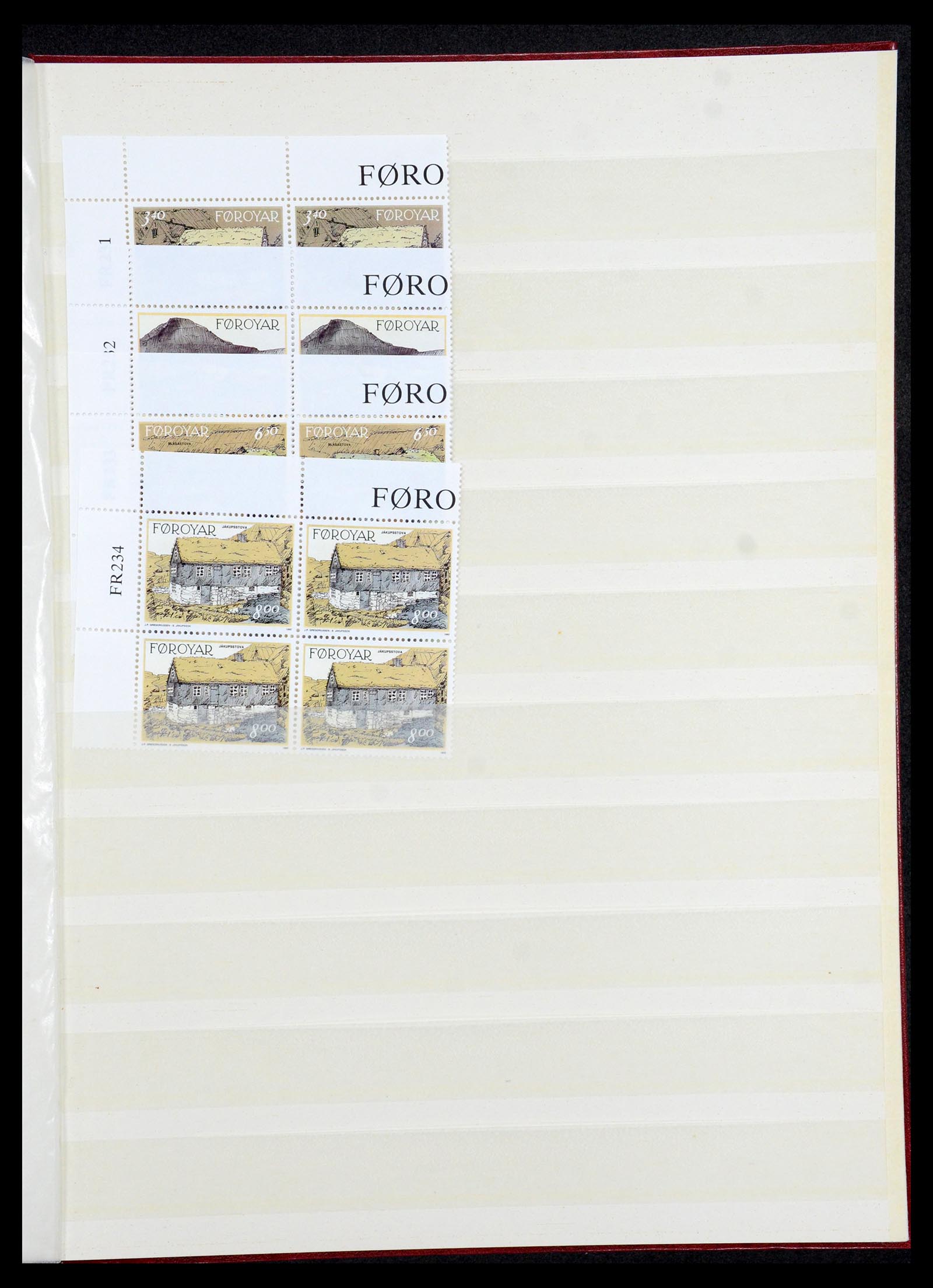 35581 117 - Postzegelverzameling 35581 Faeroer 1975-2007.