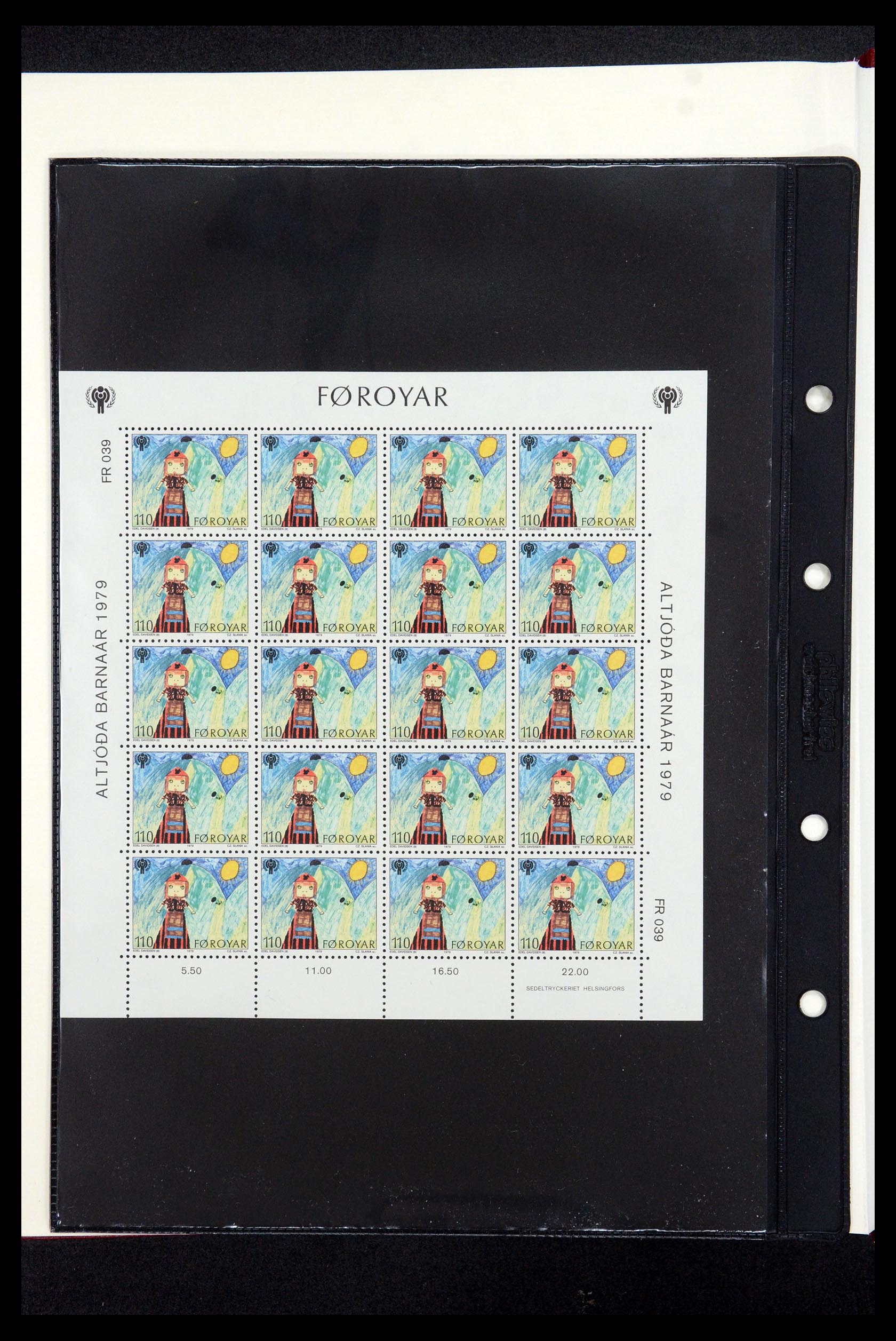 35581 127 - Postzegelverzameling 35581 Faeroer 1975-2007.