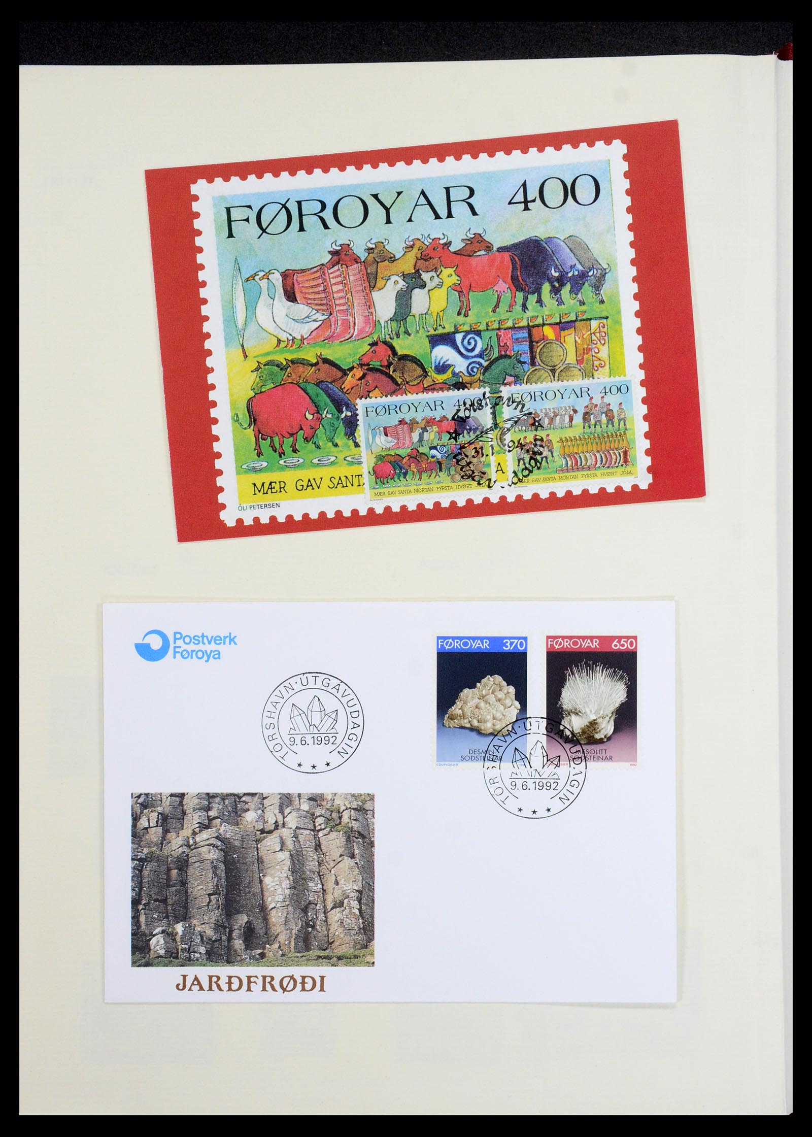 35581 130 - Postzegelverzameling 35581 Faeroer 1975-2007.