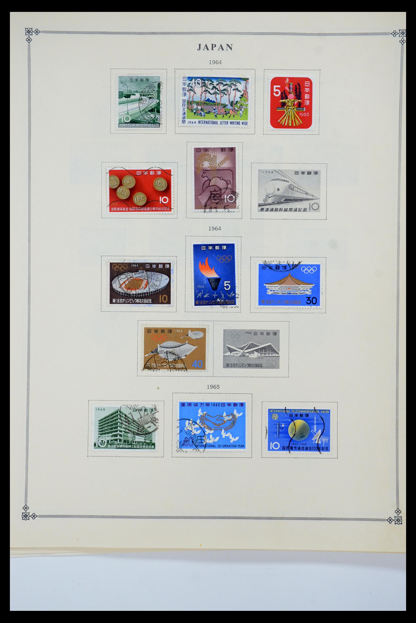 35584 031 - Postzegelverzameling 35584 Japan 1872-1950.