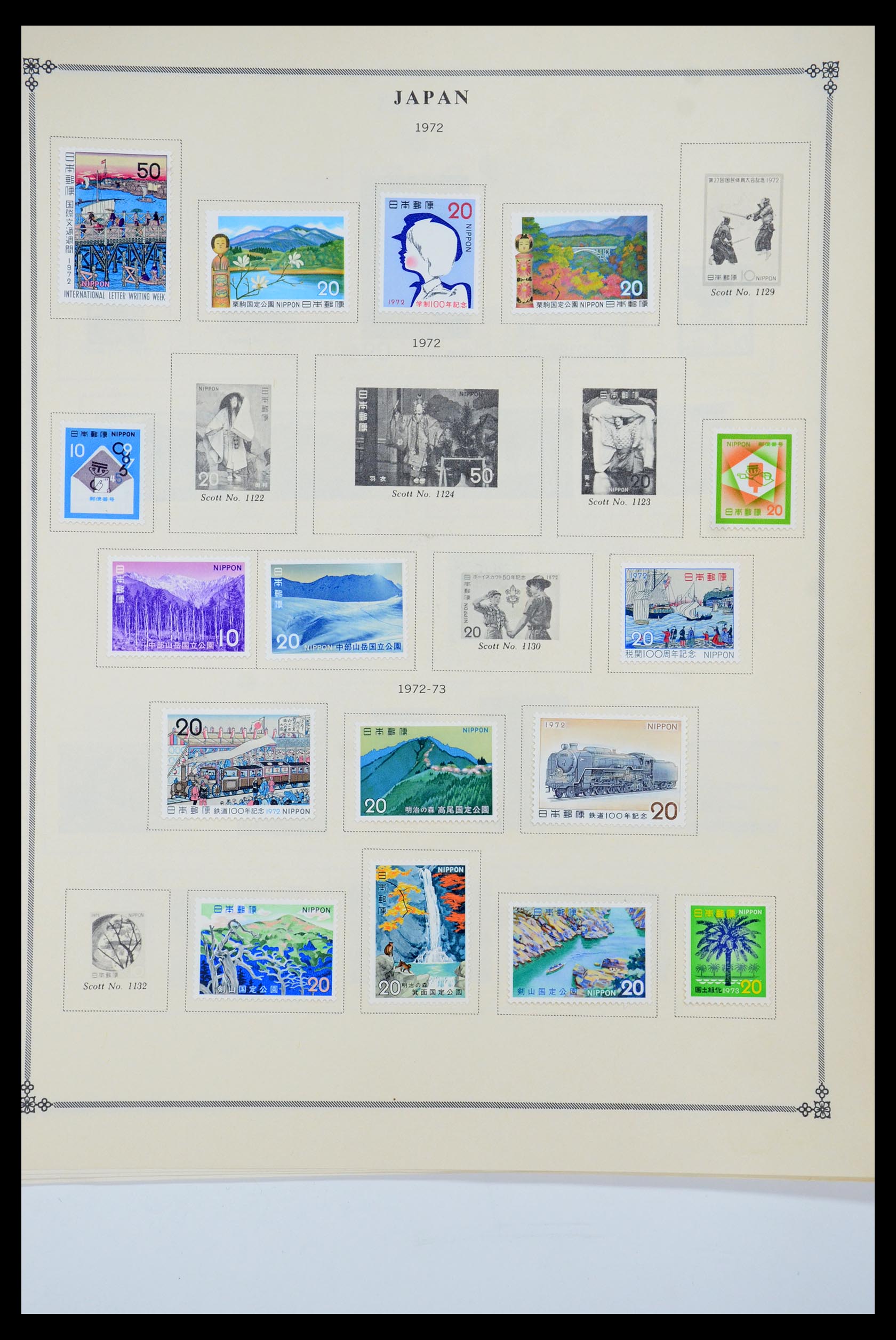 35584 053 - Postzegelverzameling 35584 Japan 1872-1950.