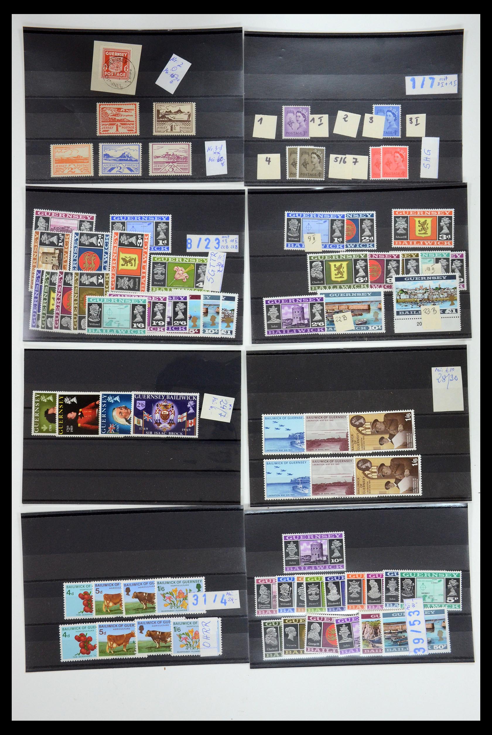 35585 001 - Postzegelverzameling 35585 Engeland en koloniën 1880-2000.