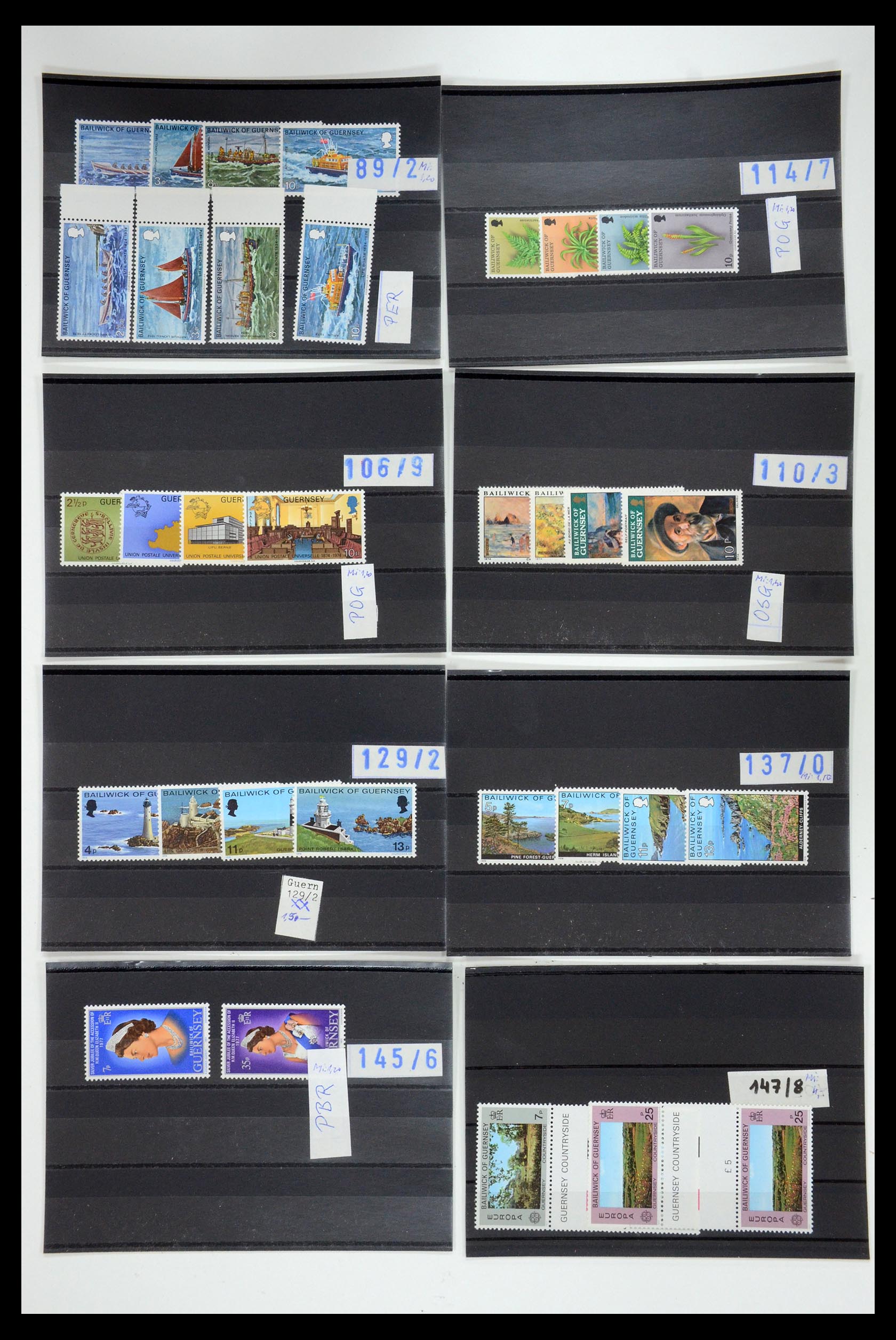 35585 003 - Postzegelverzameling 35585 Engeland en koloniën 1880-2000.
