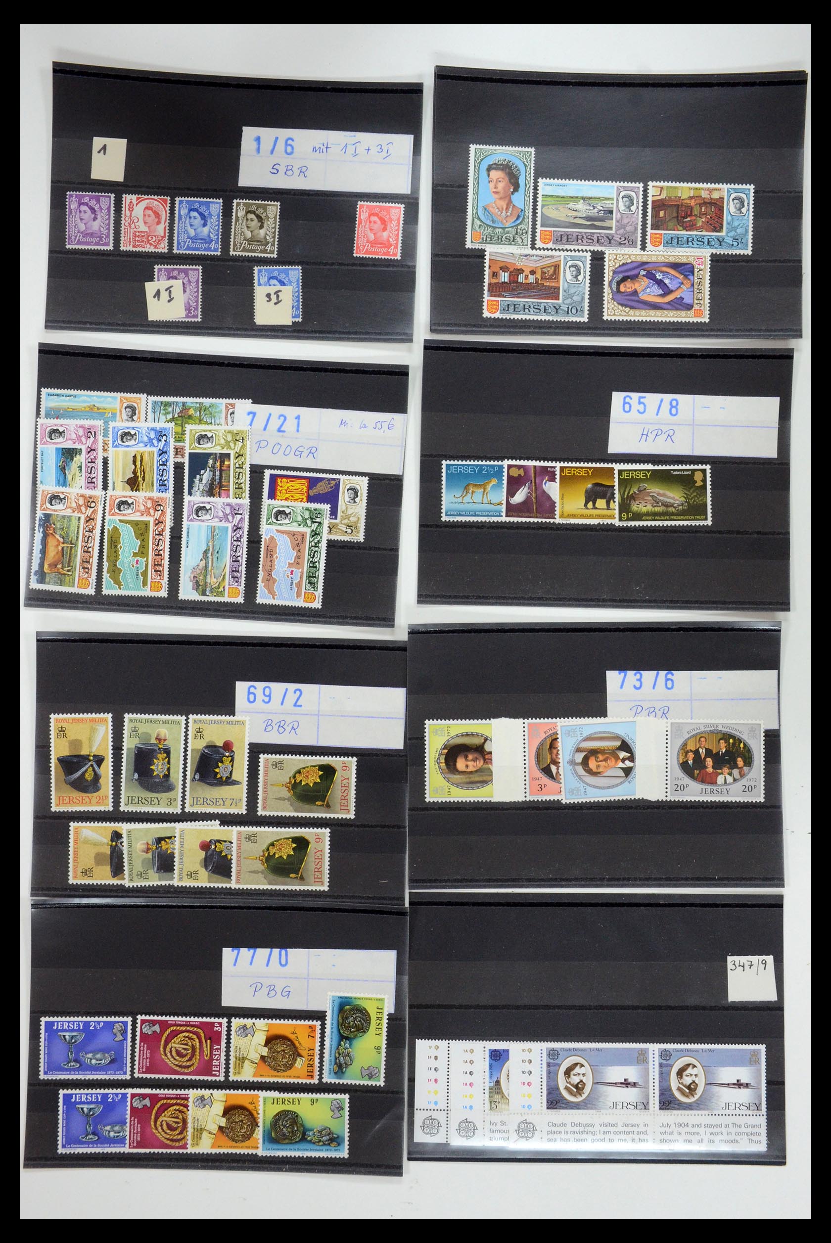 35585 013 - Postzegelverzameling 35585 Engeland en koloniën 1880-2000.