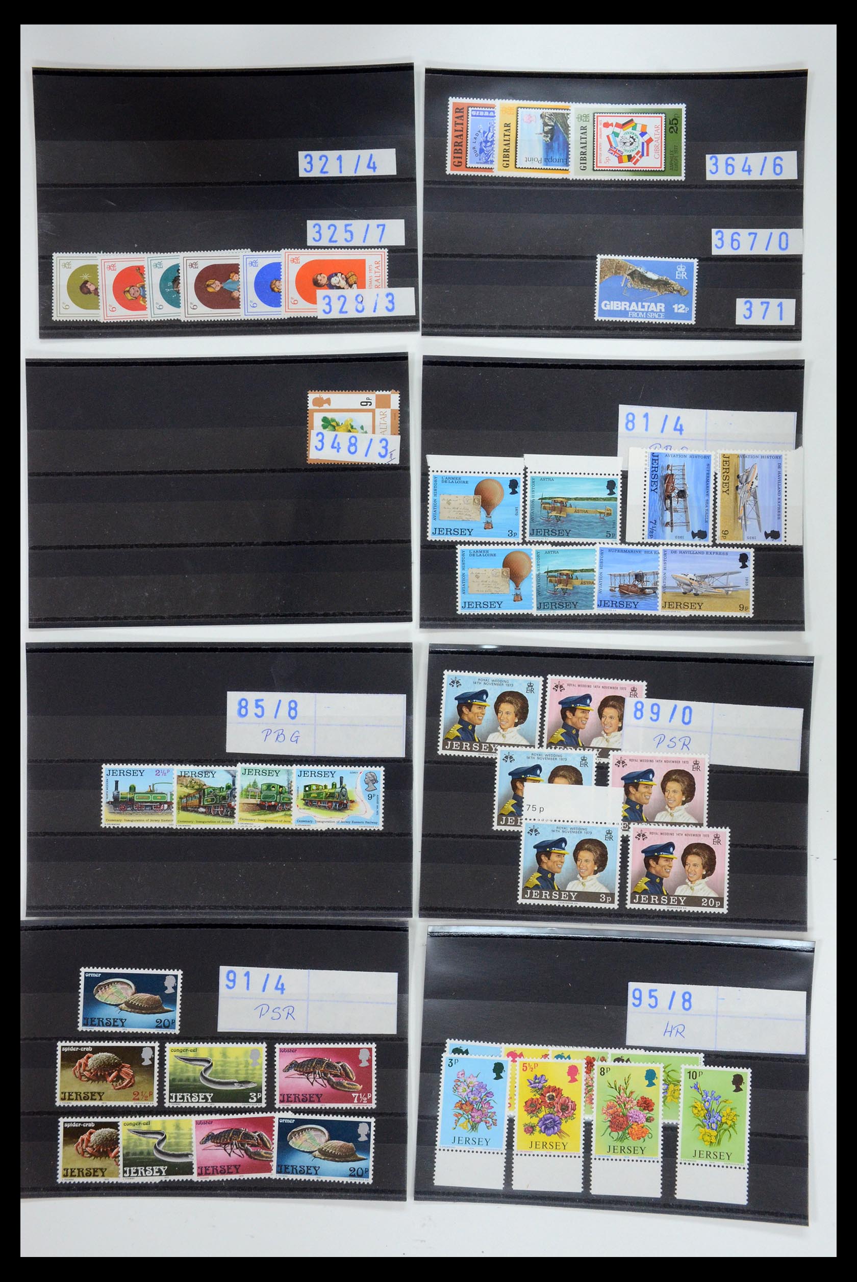 35585 018 - Postzegelverzameling 35585 Engeland en koloniën 1880-2000.