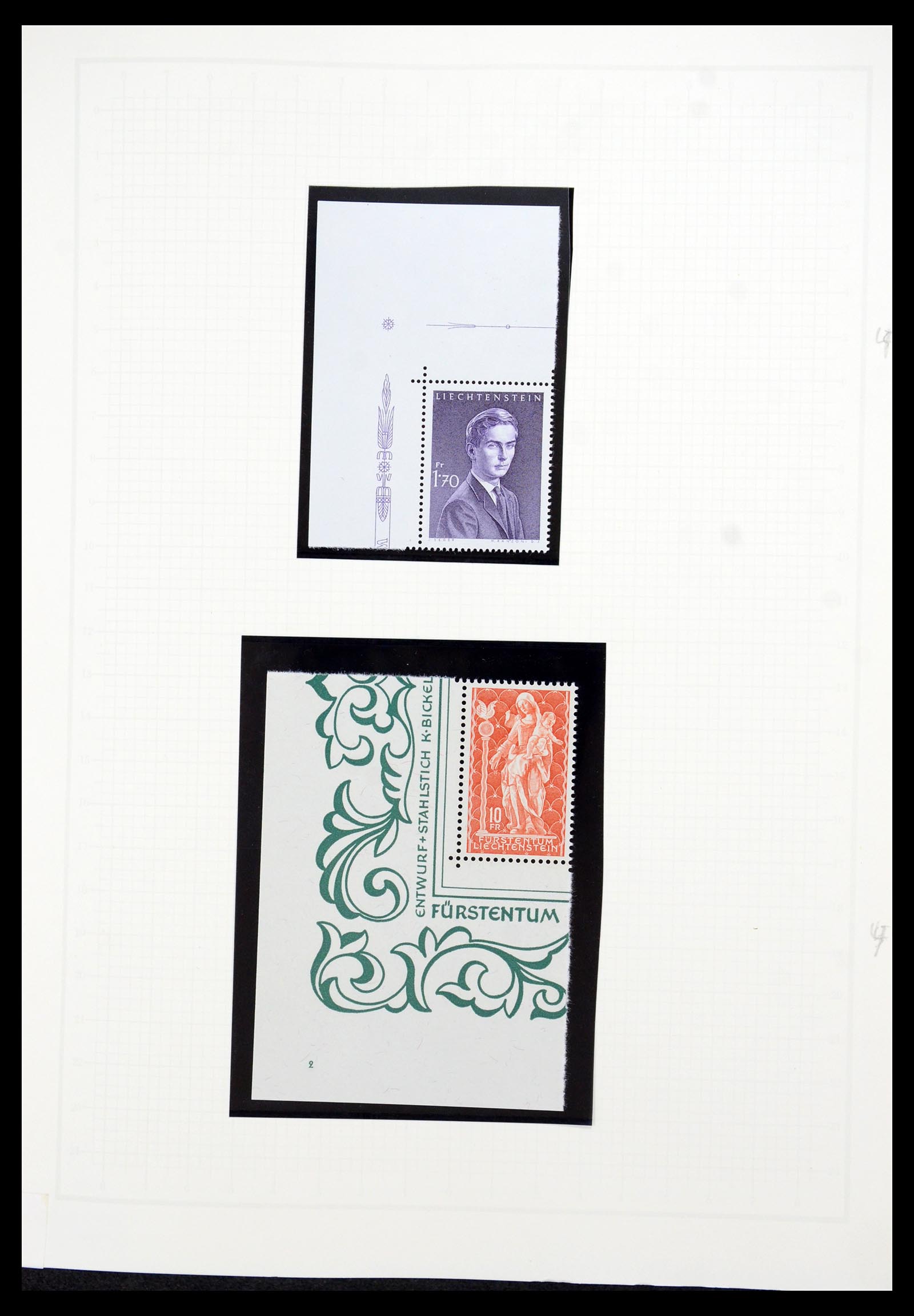 35586 001 - Stamp Collection 35586 Liechtenstein 1912-2021!