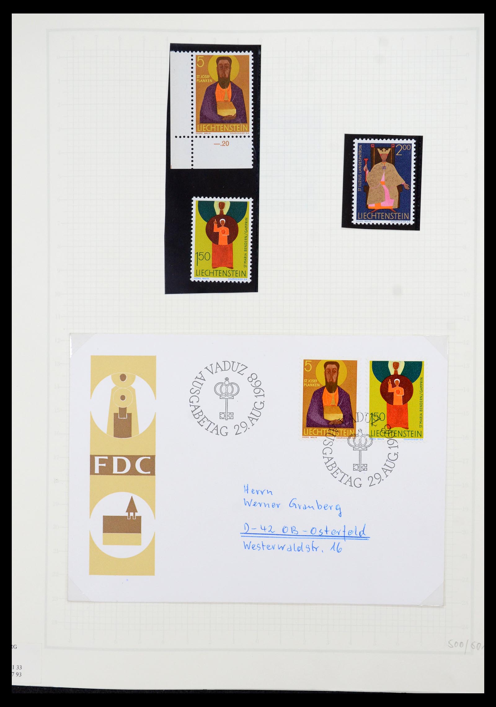 35586 003 - Postzegelverzameling 35586 Liechtenstein 1912-2021!