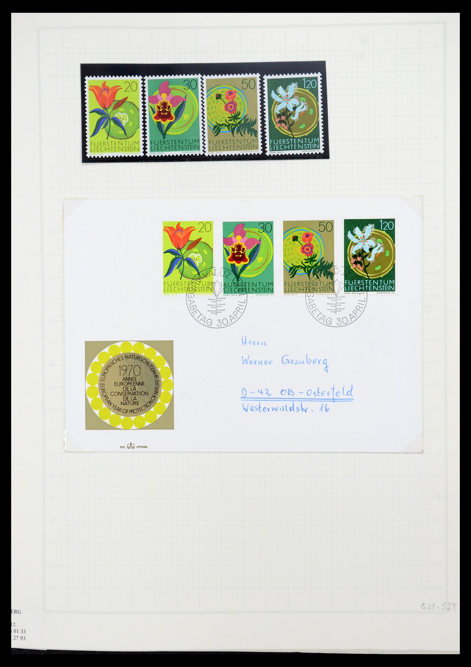 35586 009 - Stamp Collection 35586 Liechtenstein 1912-2021!