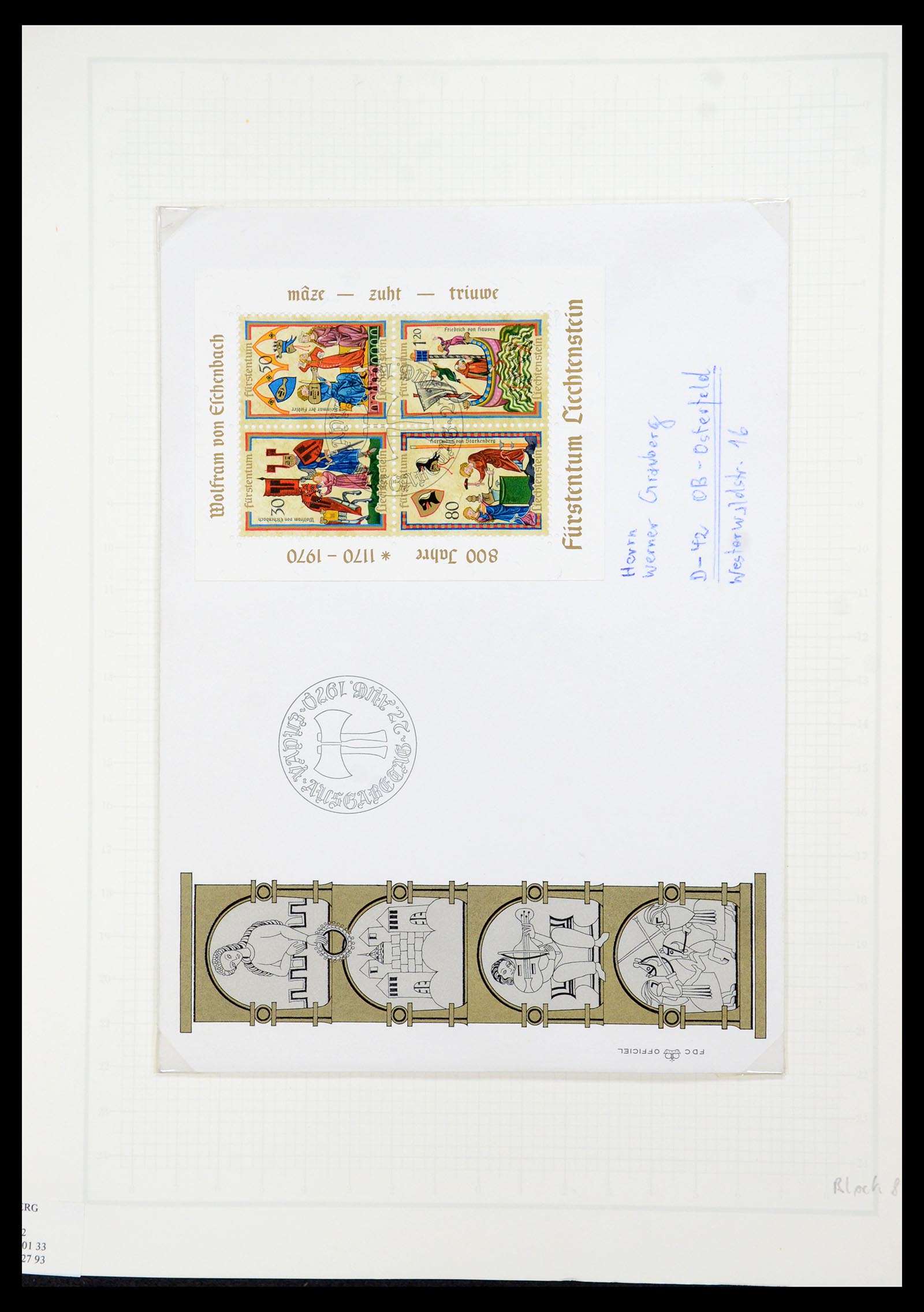 35586 014 - Stamp Collection 35586 Liechtenstein 1912-2021!