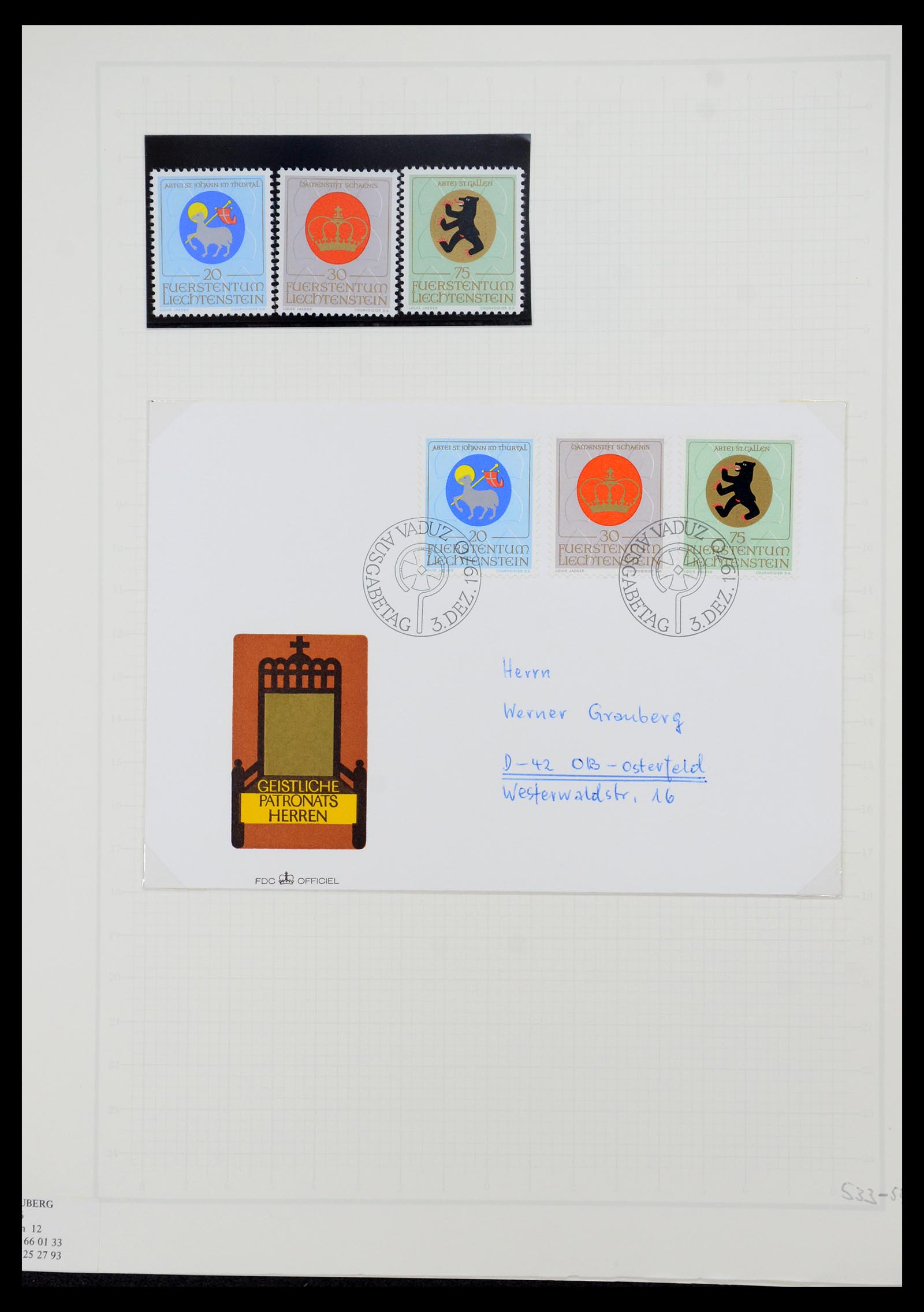35586 018 - Stamp Collection 35586 Liechtenstein 1912-2021!