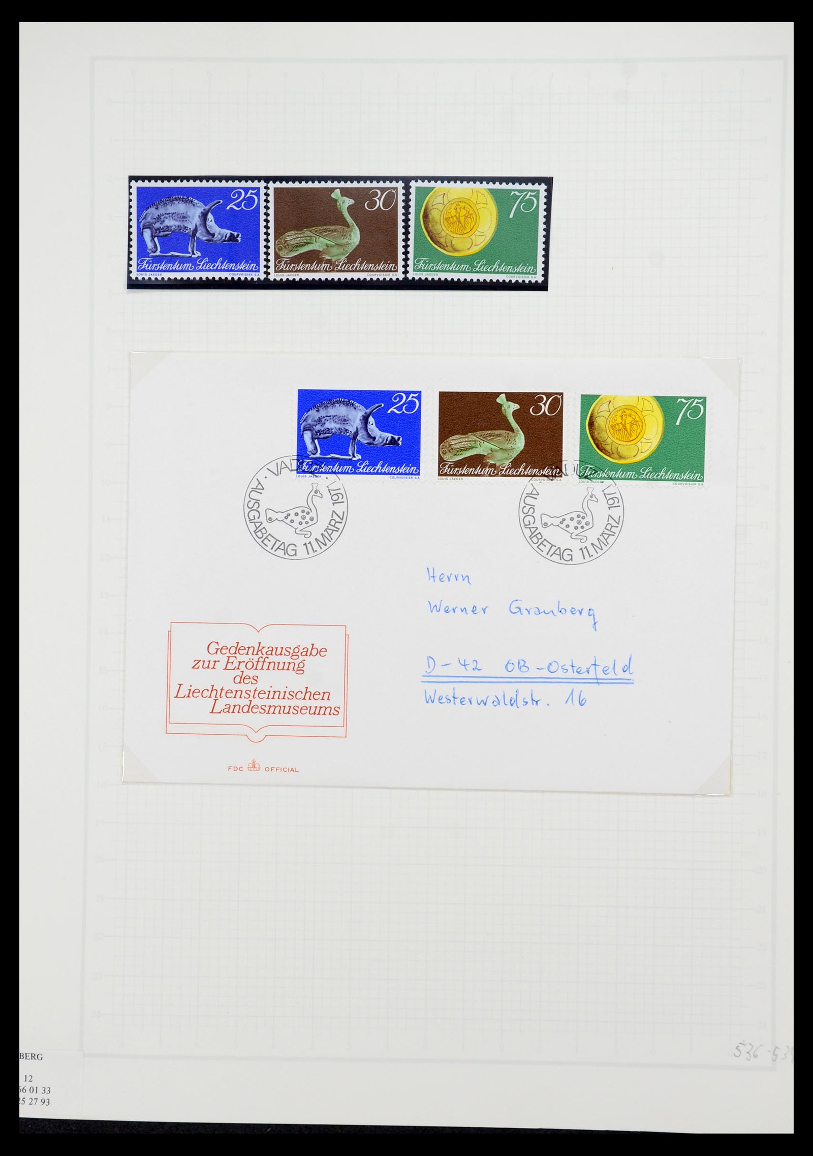 35586 019 - Stamp Collection 35586 Liechtenstein 1912-2021!