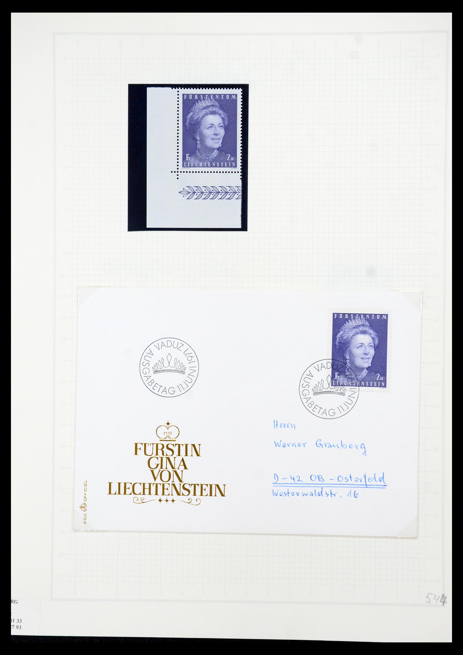 35586 023 - Stamp Collection 35586 Liechtenstein 1912-2021!