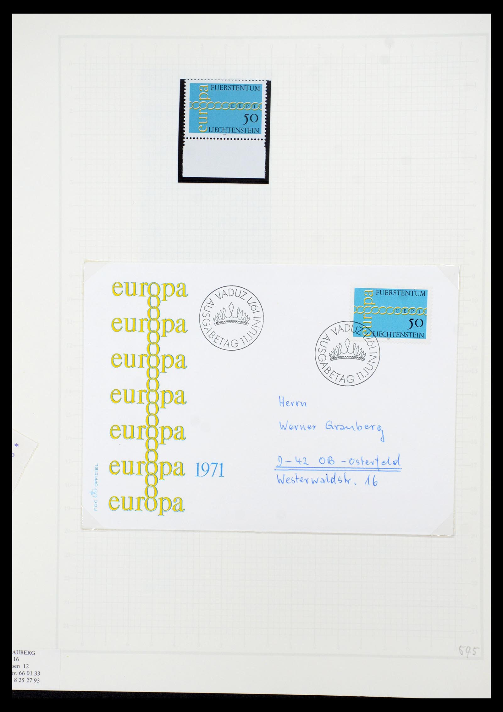 35586 024 - Stamp Collection 35586 Liechtenstein 1912-2021!