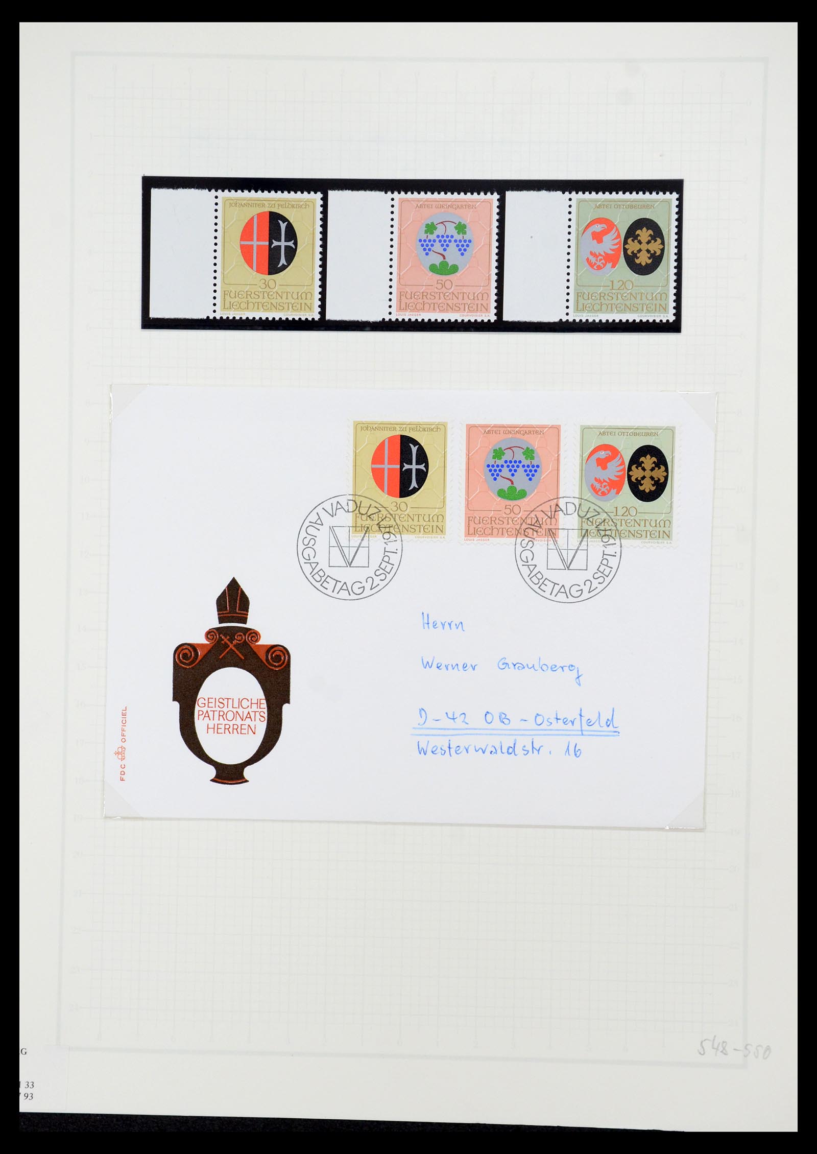 35586 027 - Stamp Collection 35586 Liechtenstein 1912-2021!