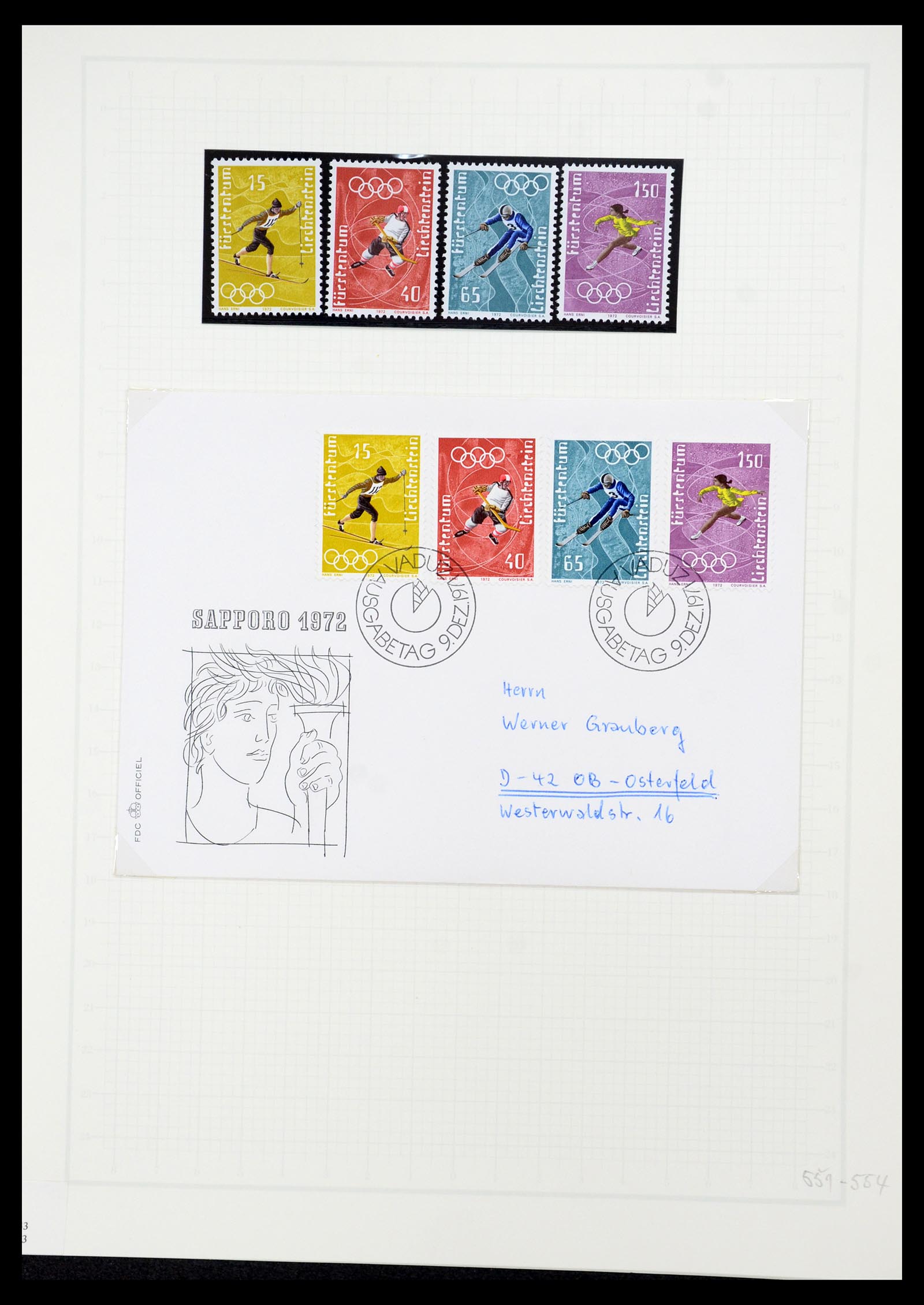 35586 028 - Stamp Collection 35586 Liechtenstein 1912-2021!