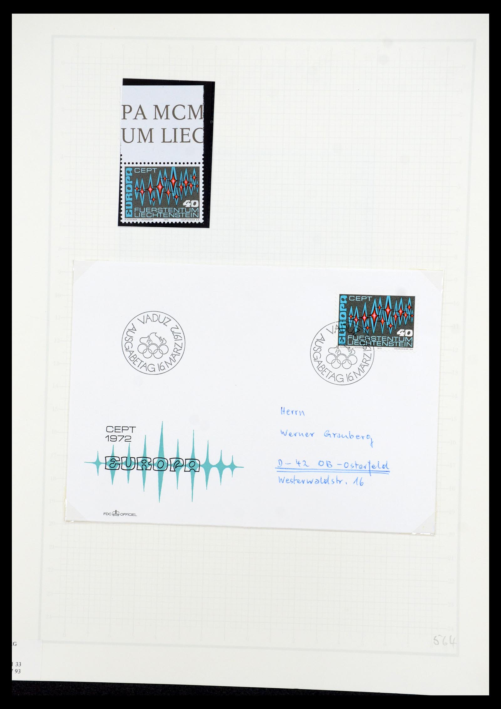35586 033 - Stamp Collection 35586 Liechtenstein 1912-2021!