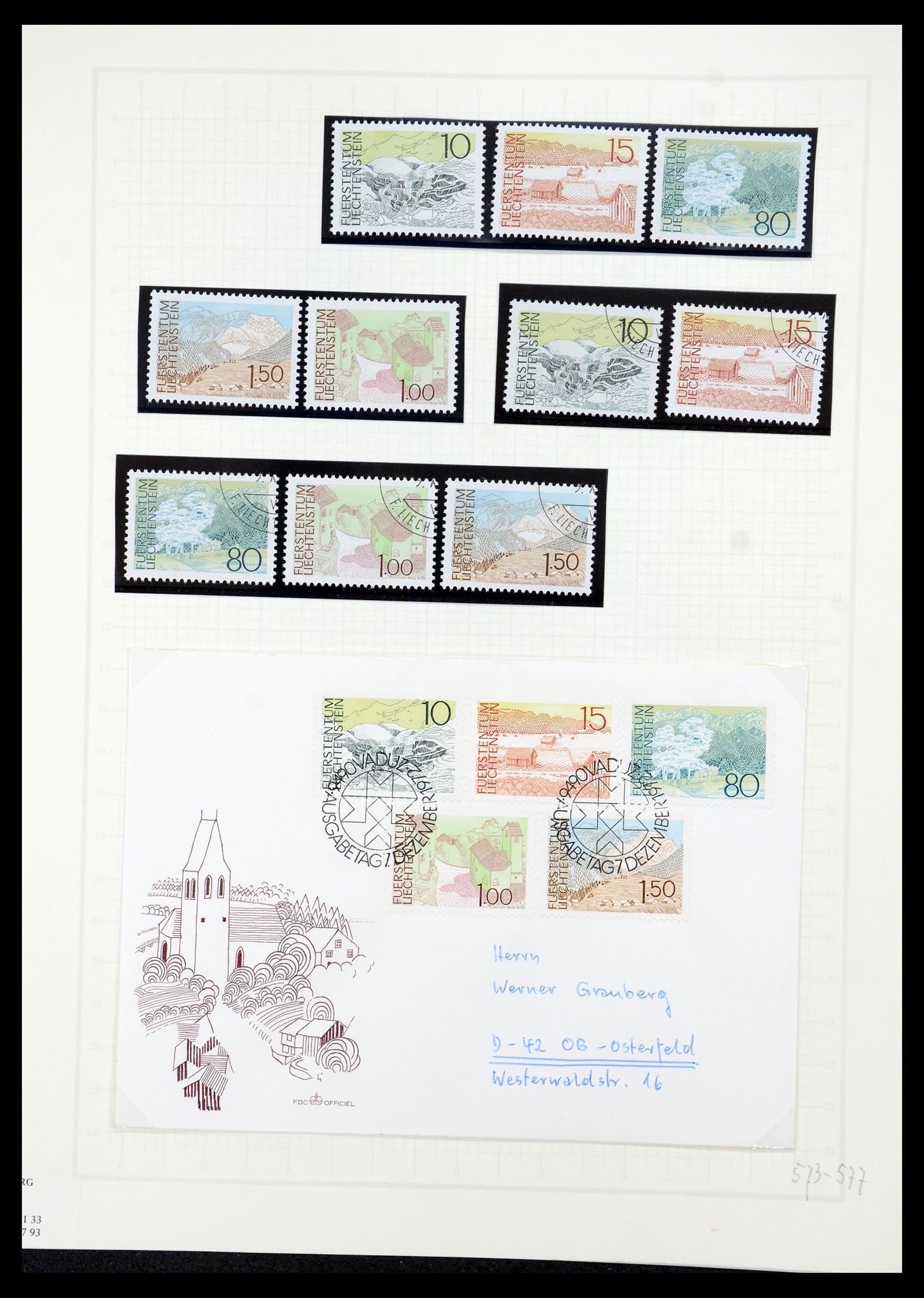 35586 038 - Stamp Collection 35586 Liechtenstein 1912-2021!
