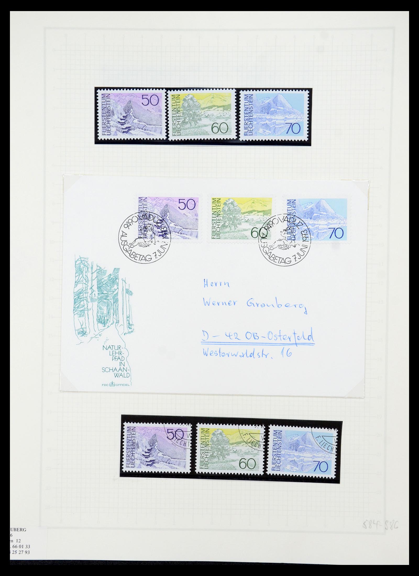 35586 044 - Postzegelverzameling 35586 Liechtenstein 1912-2021!