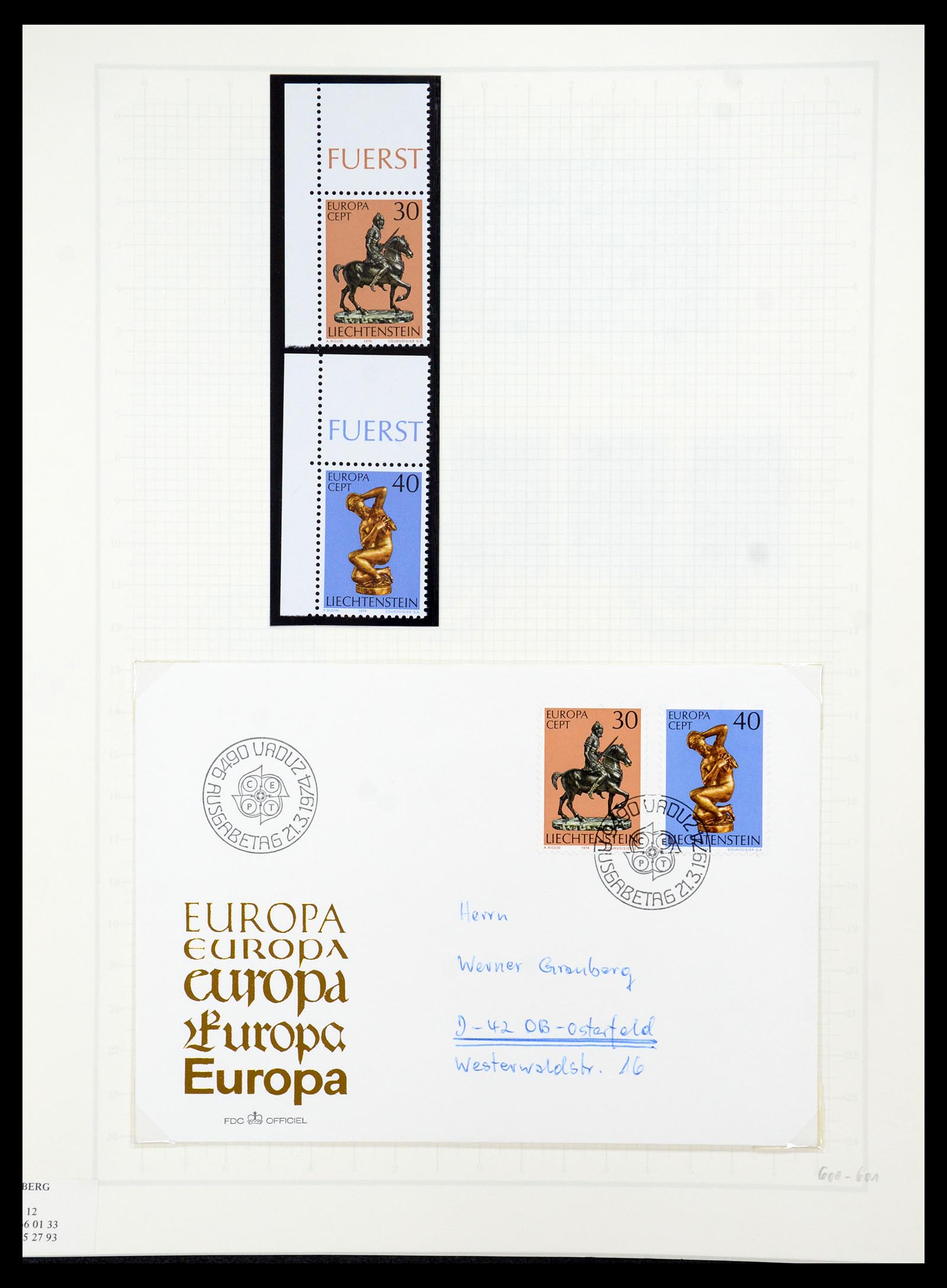 35586 051 - Postzegelverzameling 35586 Liechtenstein 1912-2021!