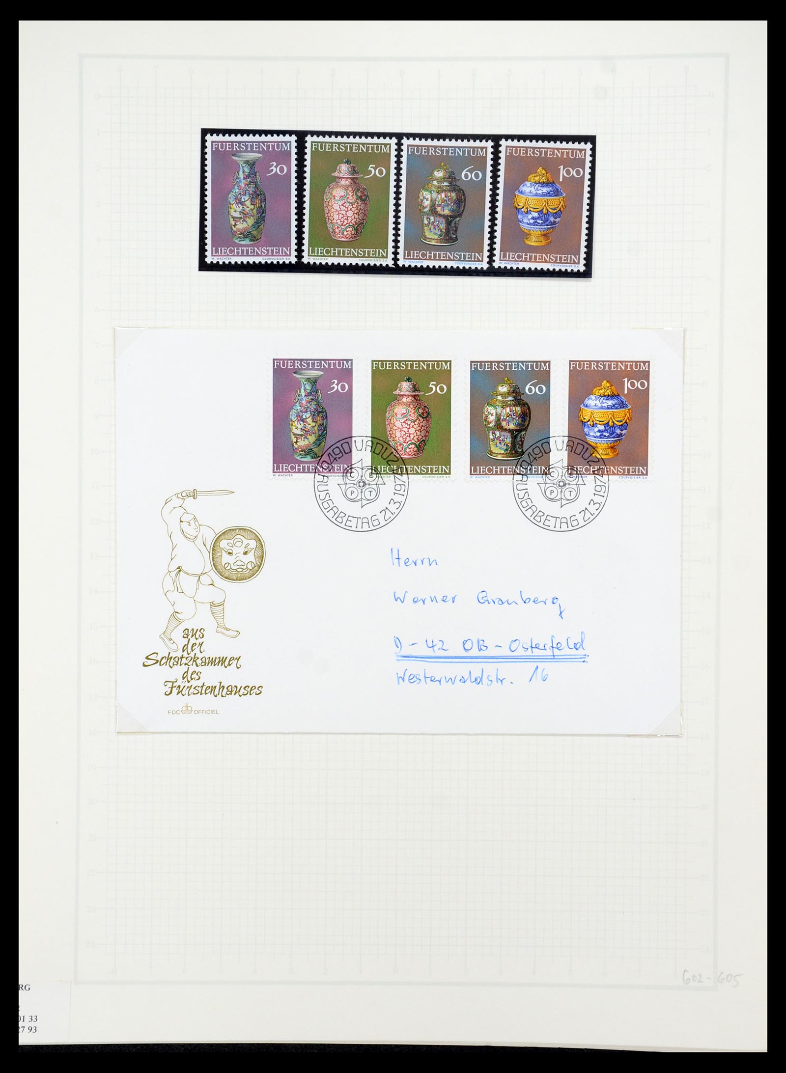 35586 052 - Stamp Collection 35586 Liechtenstein 1912-2021!