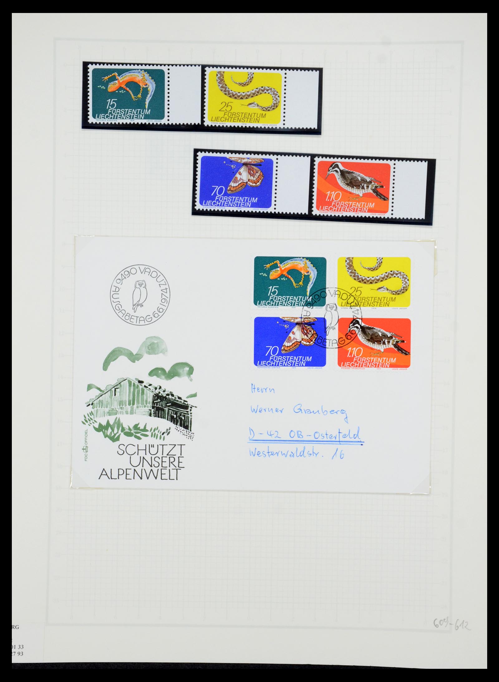 35586 055 - Postzegelverzameling 35586 Liechtenstein 1912-2021!