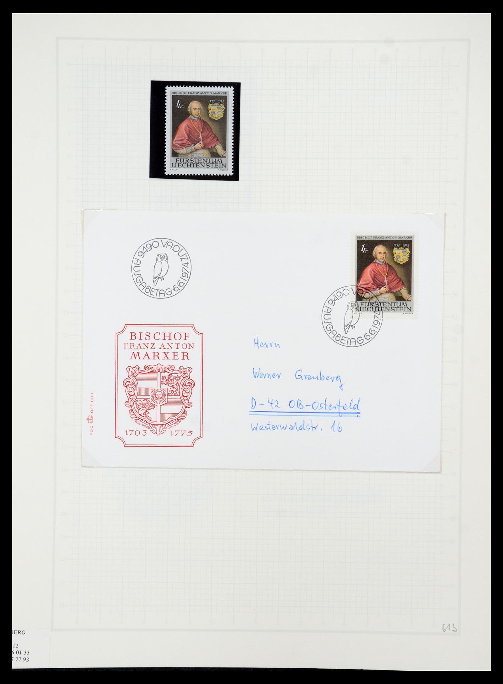 35586 056 - Stamp Collection 35586 Liechtenstein 1912-2021!