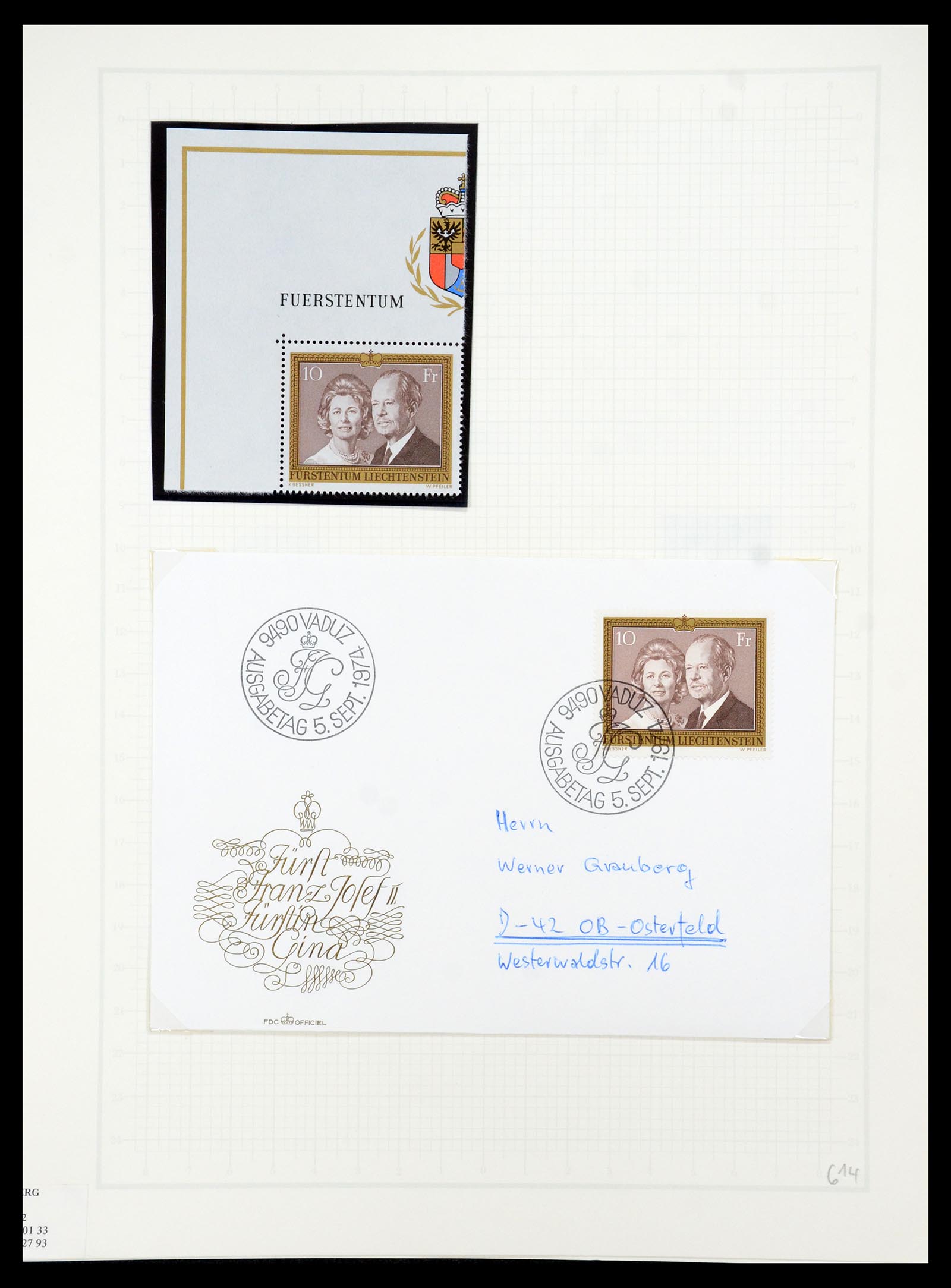 35586 057 - Stamp Collection 35586 Liechtenstein 1912-2021!