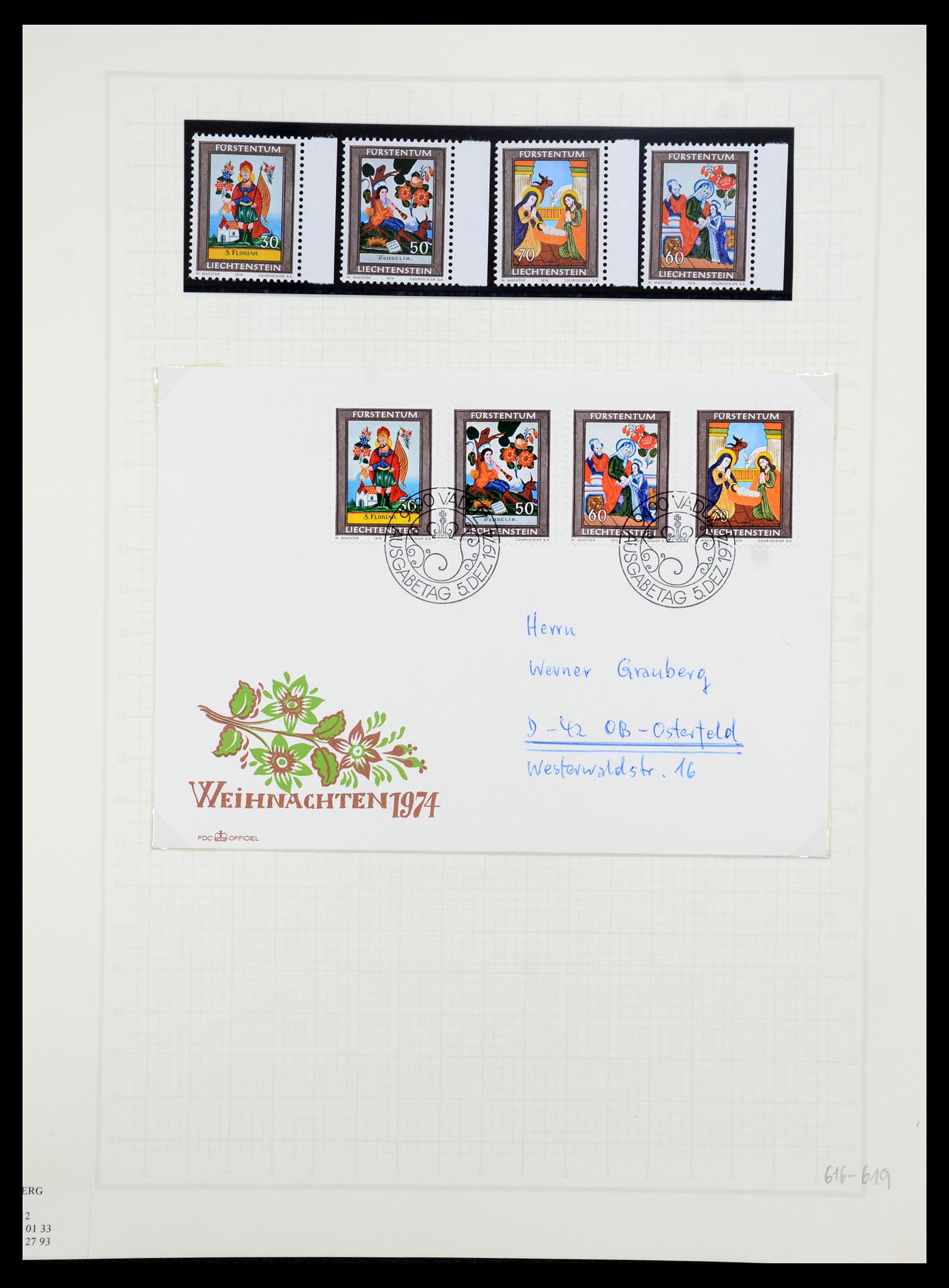 35586 059 - Stamp Collection 35586 Liechtenstein 1912-2021!