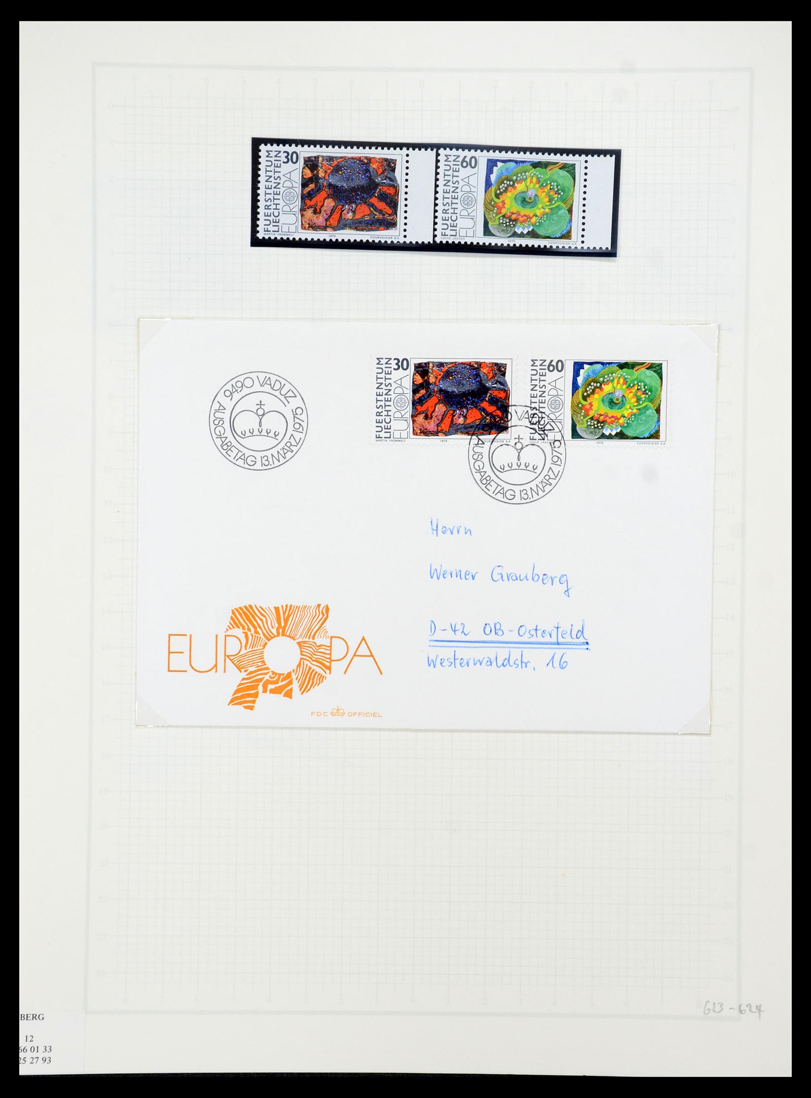 35586 062 - Stamp Collection 35586 Liechtenstein 1912-2021!