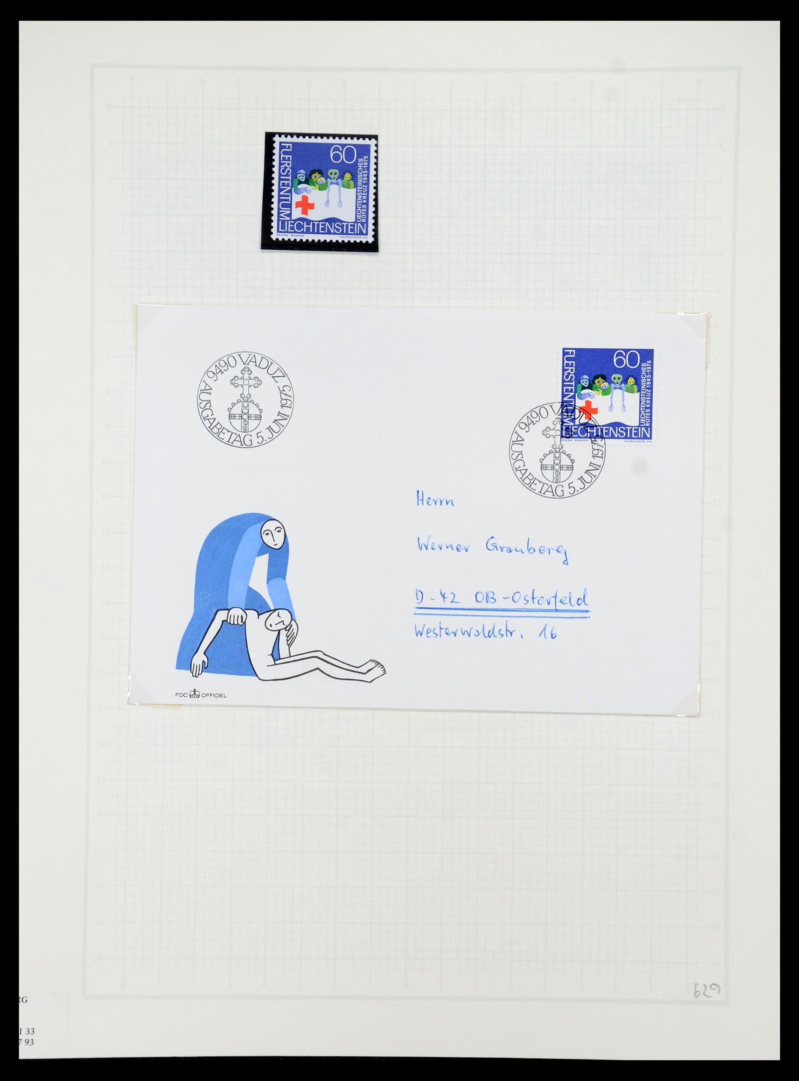 35586 064 - Stamp Collection 35586 Liechtenstein 1912-2021!