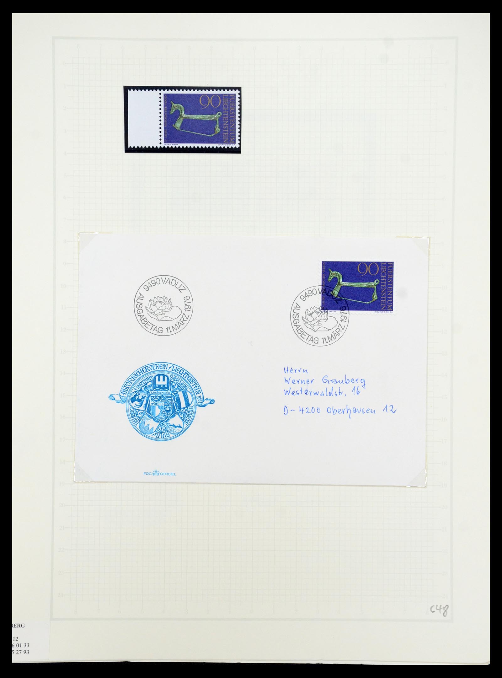 35586 072 - Stamp Collection 35586 Liechtenstein 1912-2021!