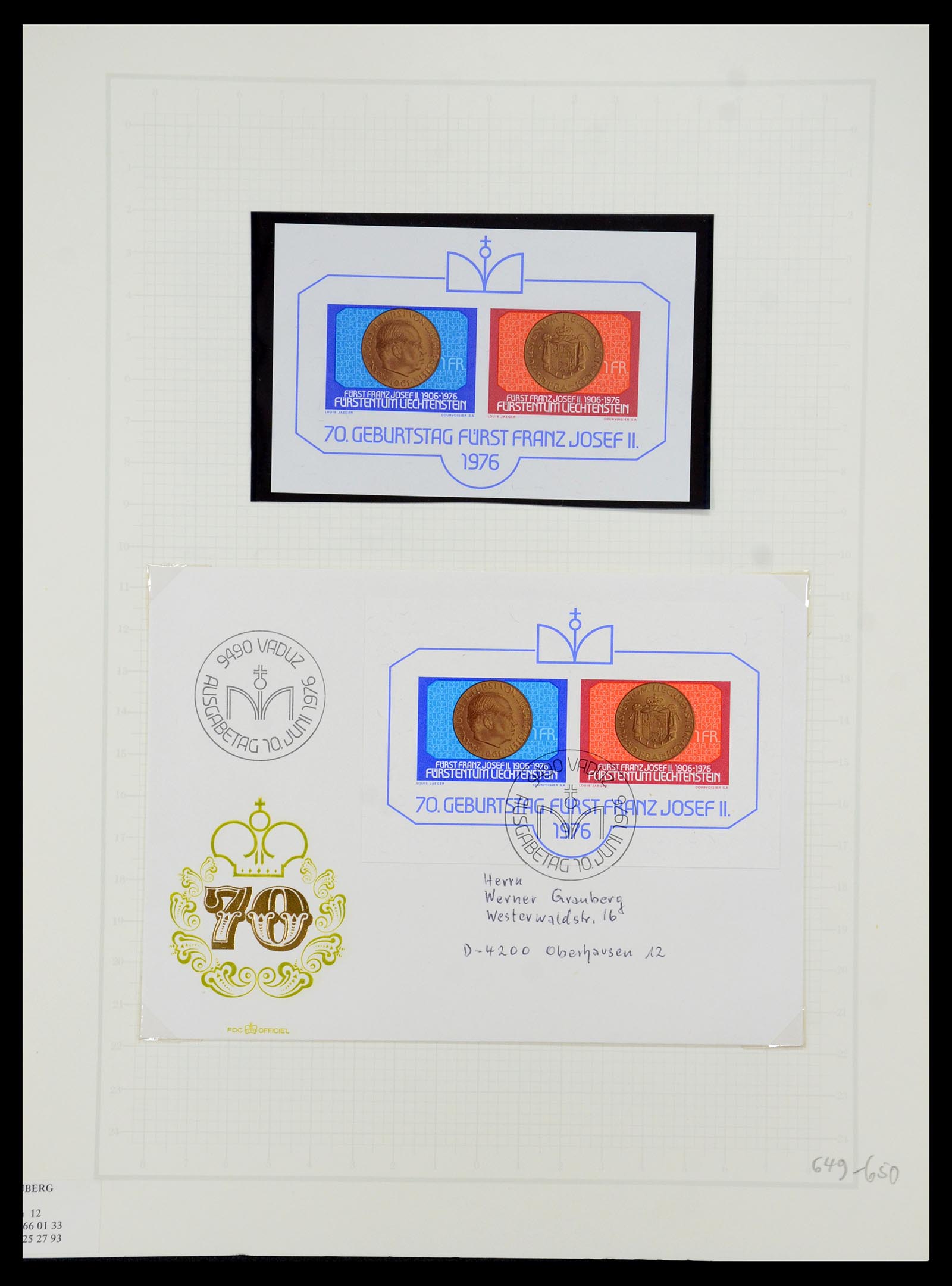35586 073 - Stamp Collection 35586 Liechtenstein 1912-2021!
