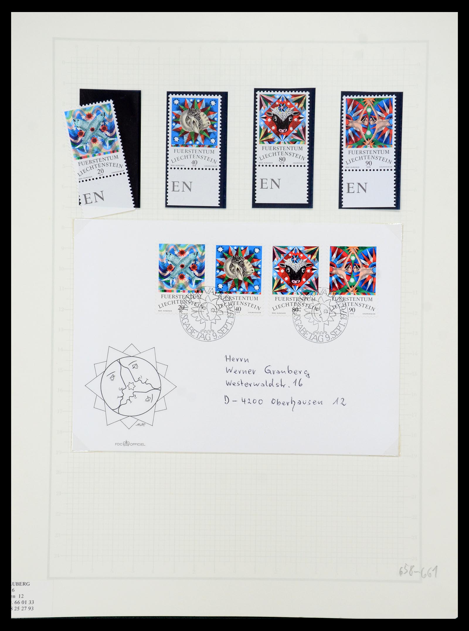 35586 078 - Stamp Collection 35586 Liechtenstein 1912-2021!