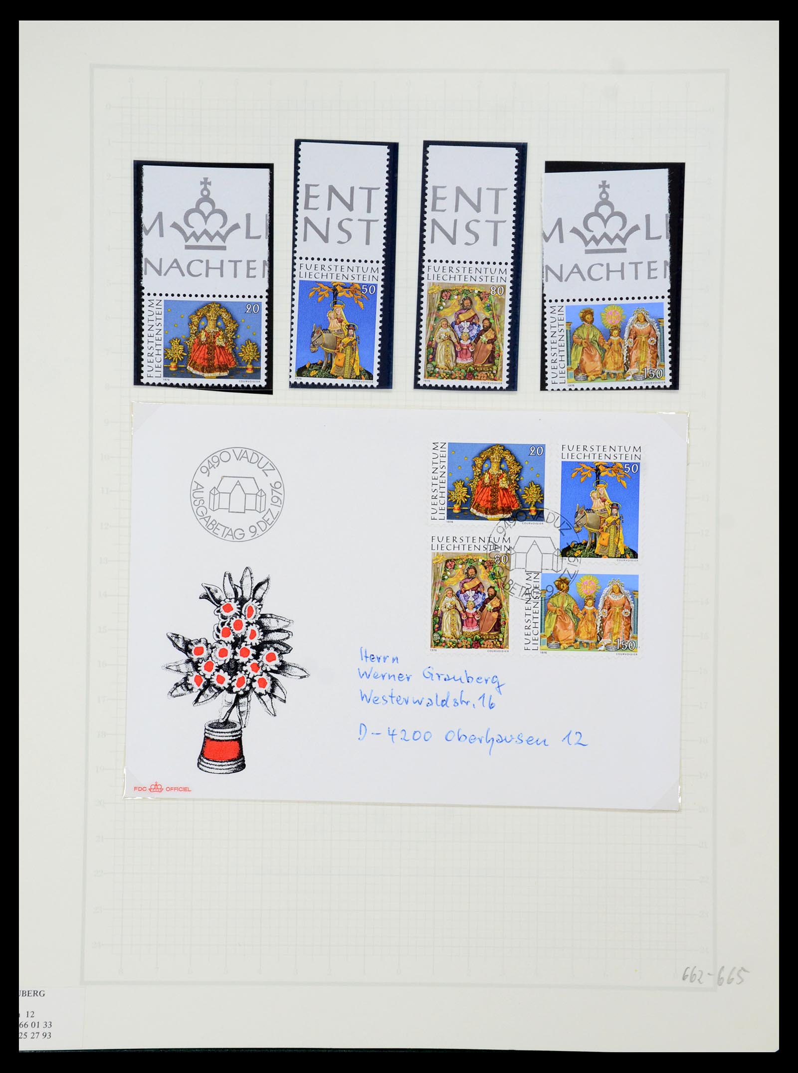 35586 079 - Stamp Collection 35586 Liechtenstein 1912-2021!