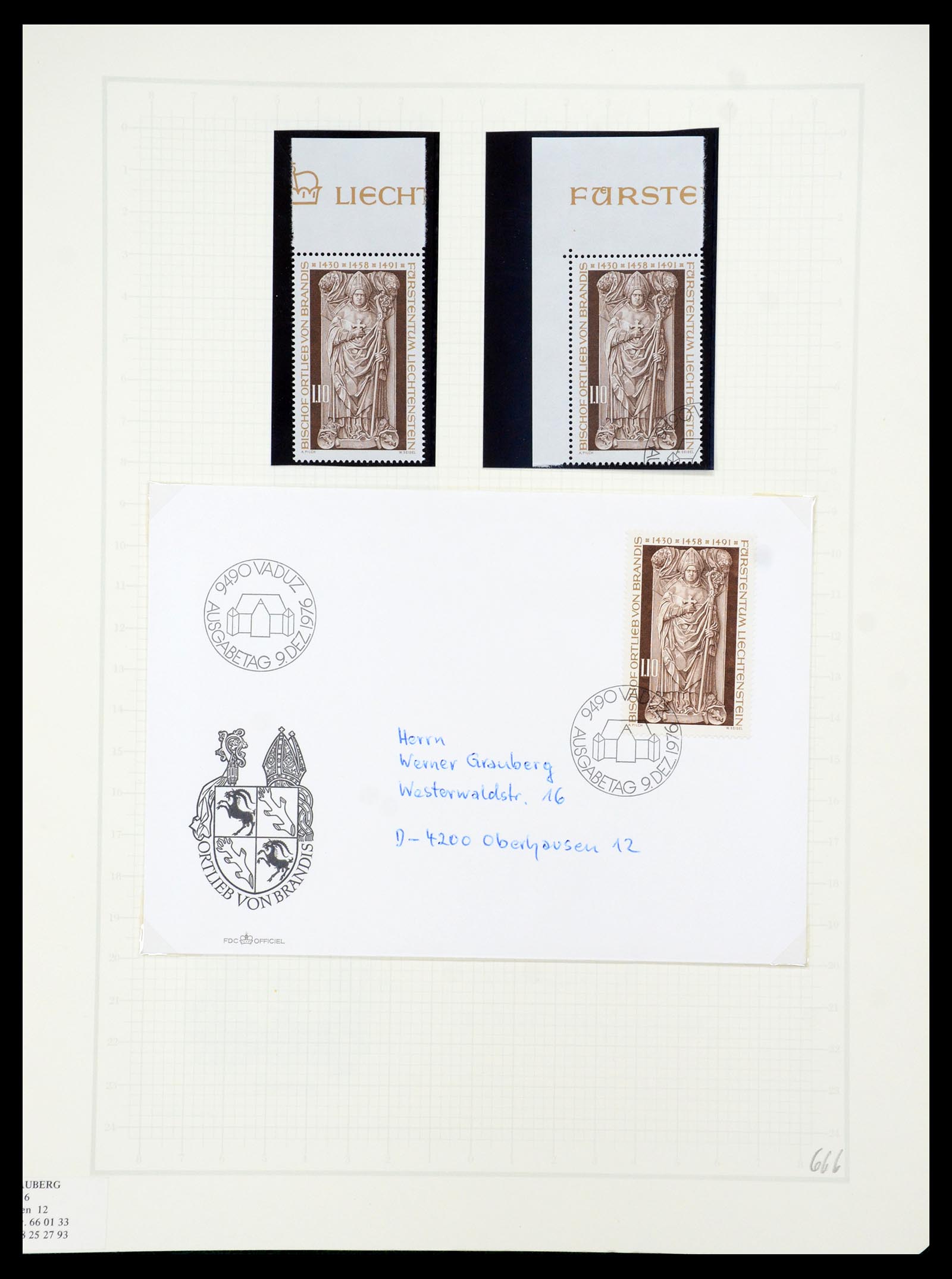 35586 081 - Stamp Collection 35586 Liechtenstein 1912-2021!