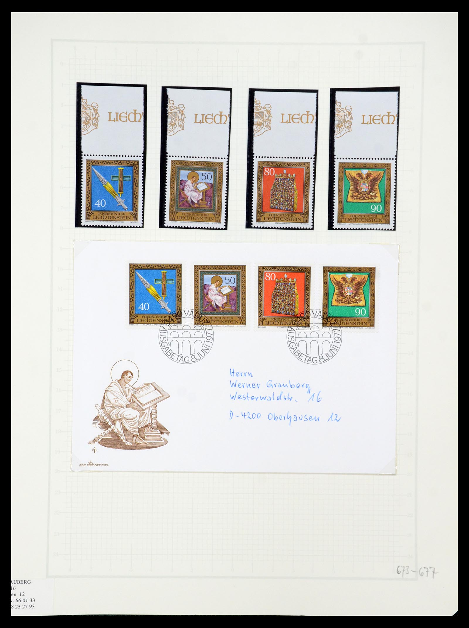 35586 084 - Stamp Collection 35586 Liechtenstein 1912-2021!