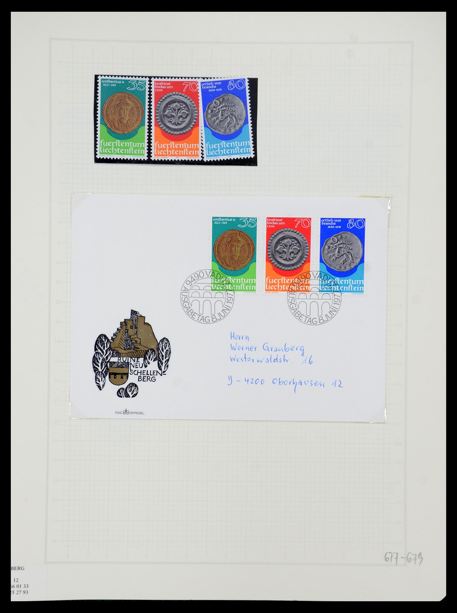 35586 085 - Stamp Collection 35586 Liechtenstein 1912-2021!