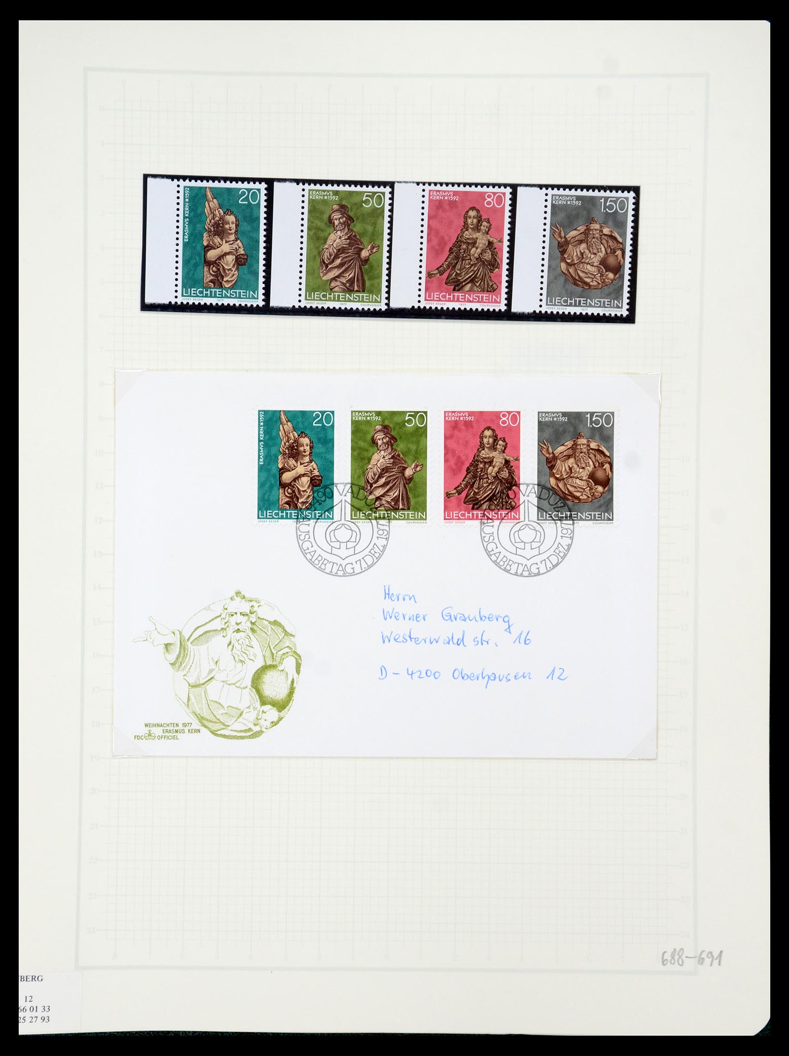35586 089 - Postzegelverzameling 35586 Liechtenstein 1912-2021!