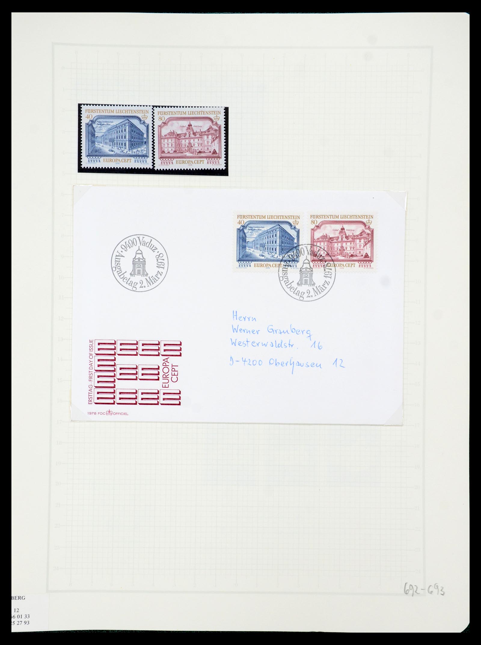 35586 091 - Postzegelverzameling 35586 Liechtenstein 1912-2021!
