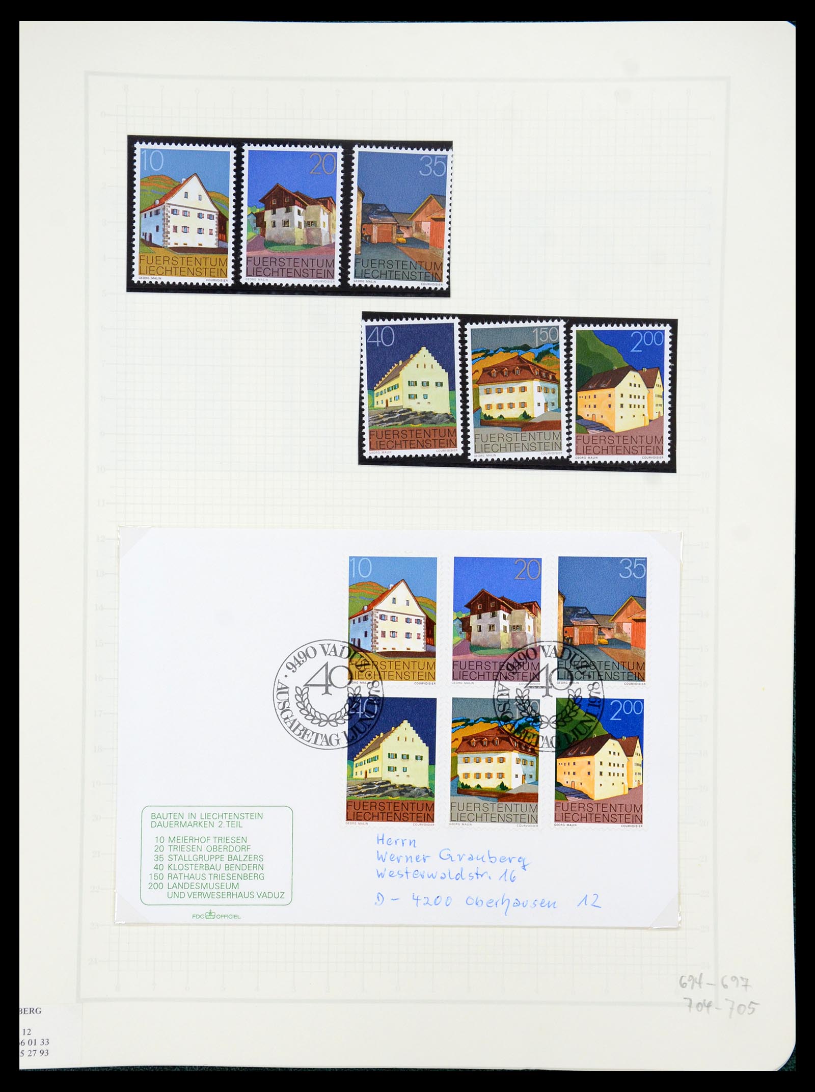 35586 092 - Postzegelverzameling 35586 Liechtenstein 1912-2021!