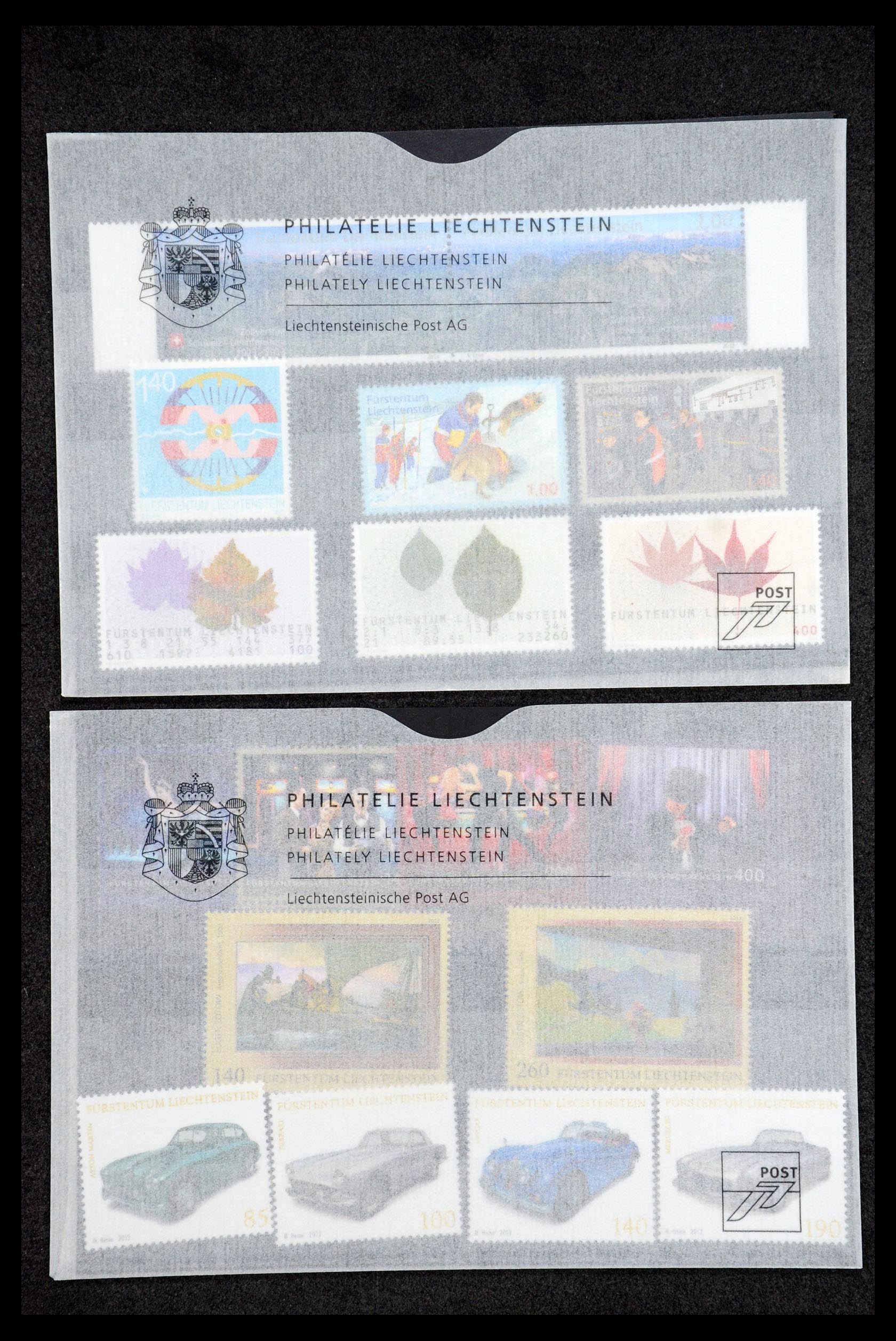 35586 237 - Stamp Collection 35586 Liechtenstein 1912-2021!