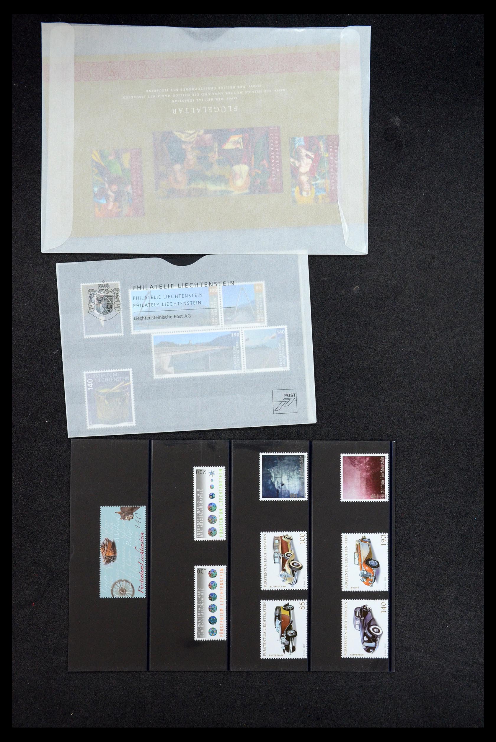 35586 244 - Stamp Collection 35586 Liechtenstein 1912-2021!